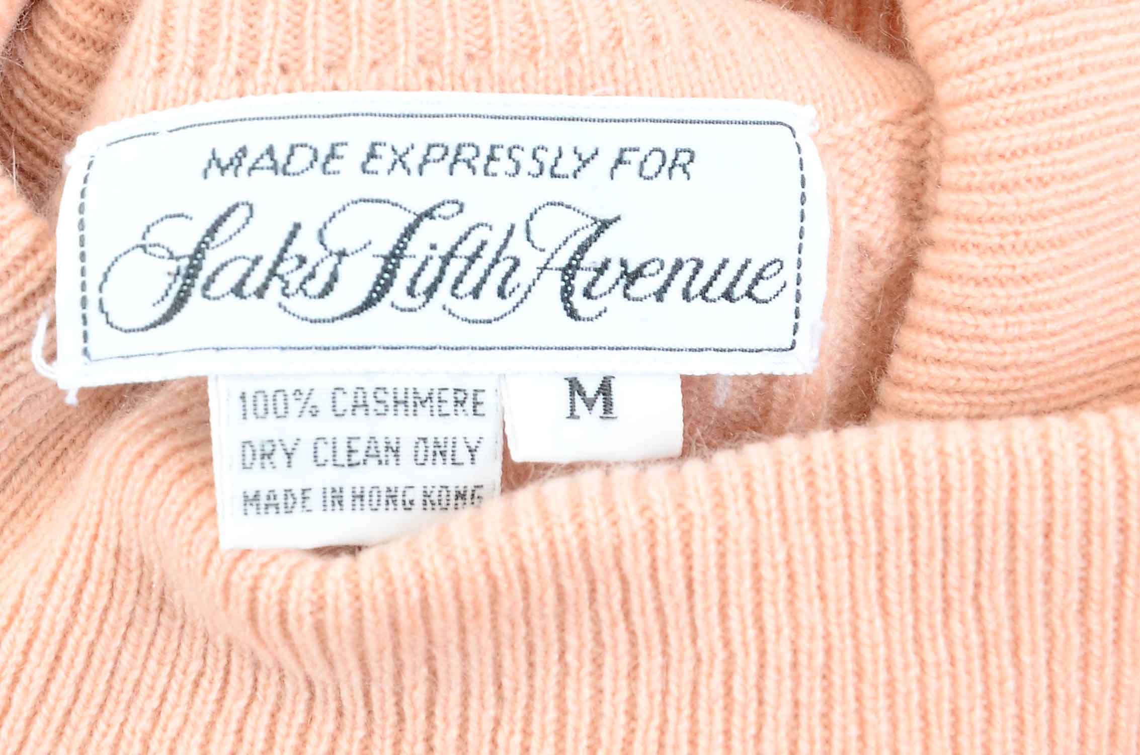 Cashmere Sweaters by Cynthia Rowley and Saks Fifth Avenue