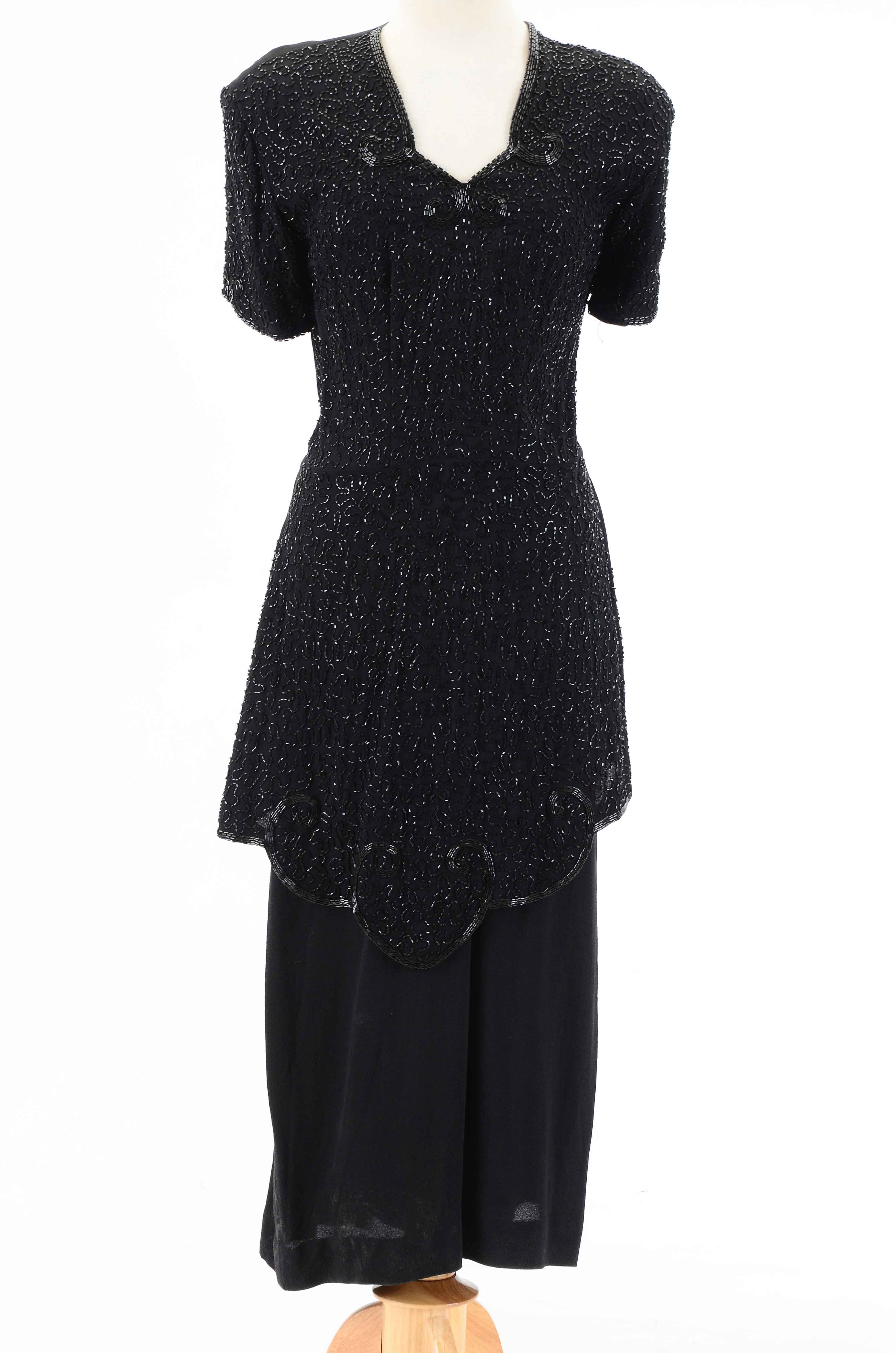 Vintage Black Evening Dresses