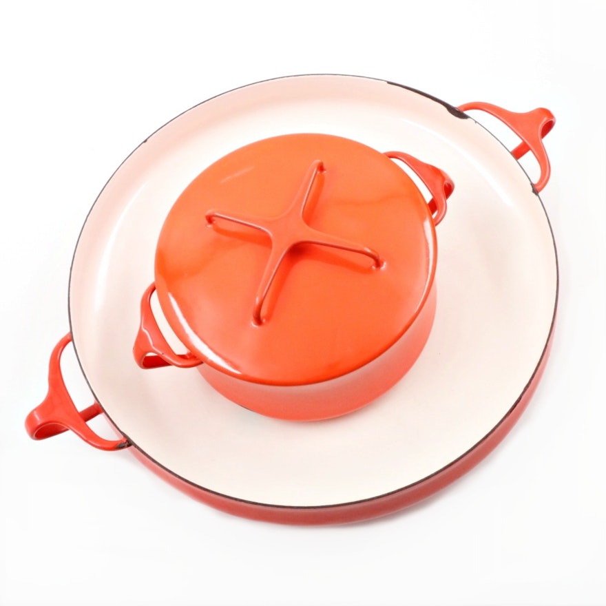 Dansk Designs "Kobenstyle" Casserole Dish and Paella Pan