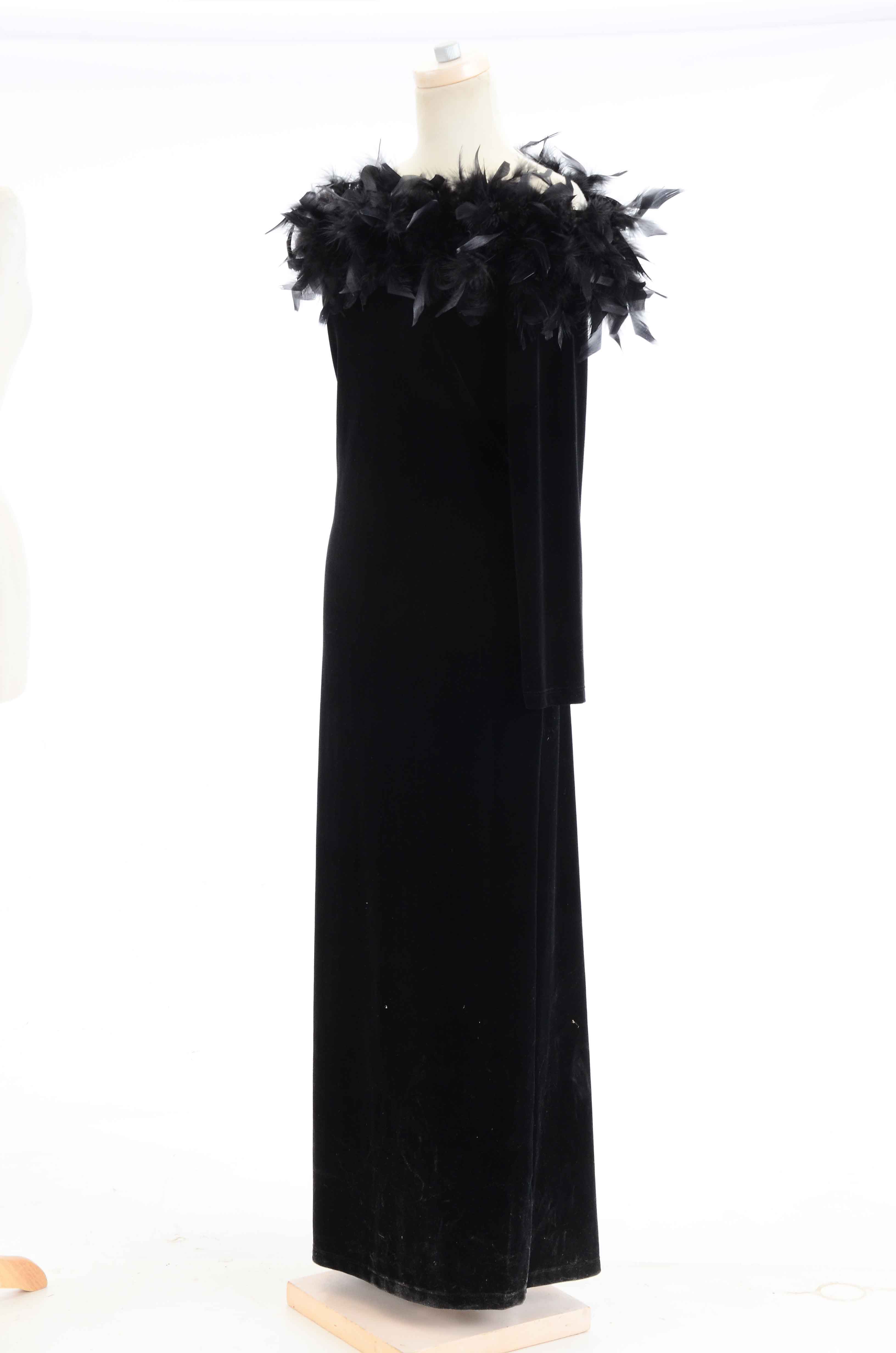 Vintage Black Evening Dresses