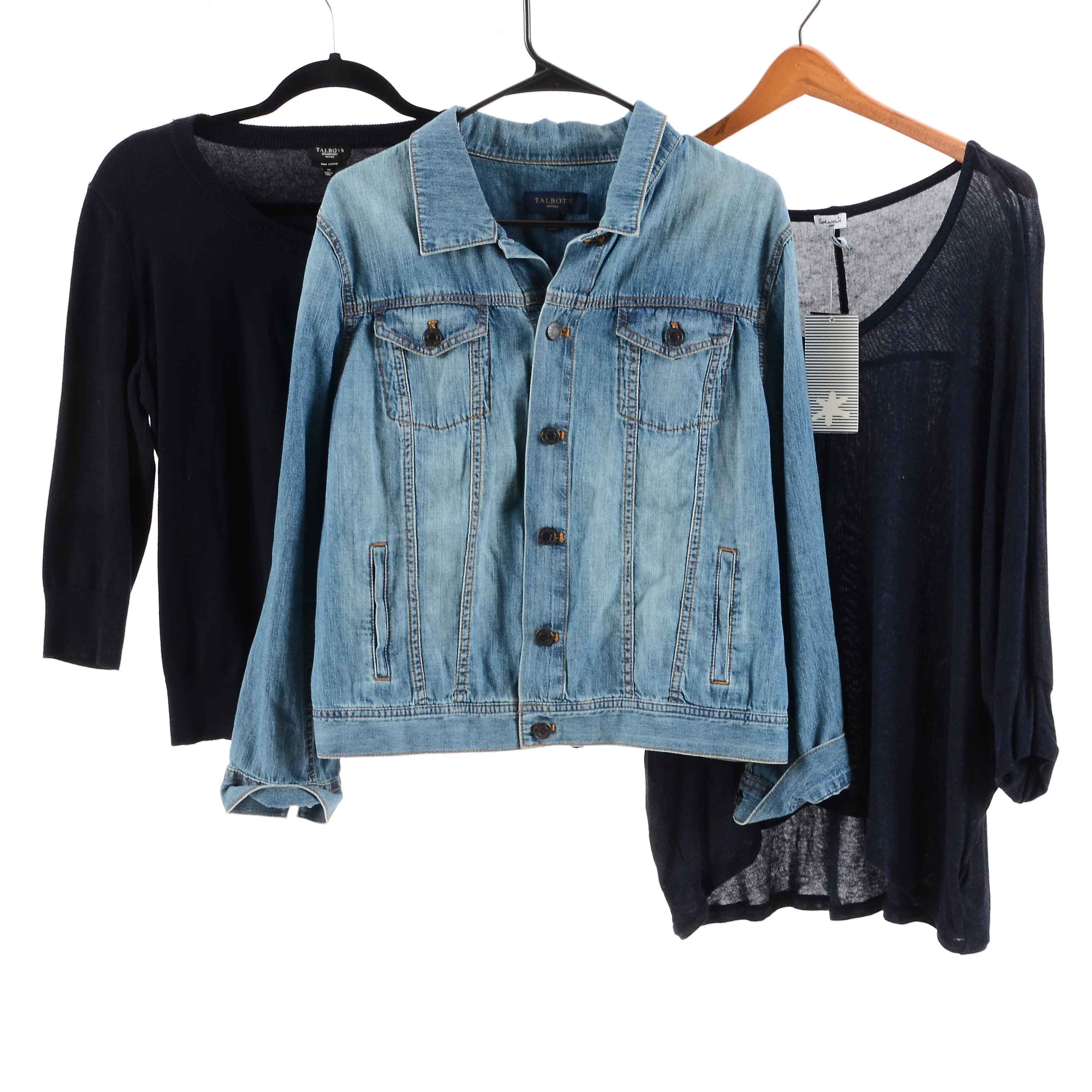 Talbots Jean Jacket and Sweaters