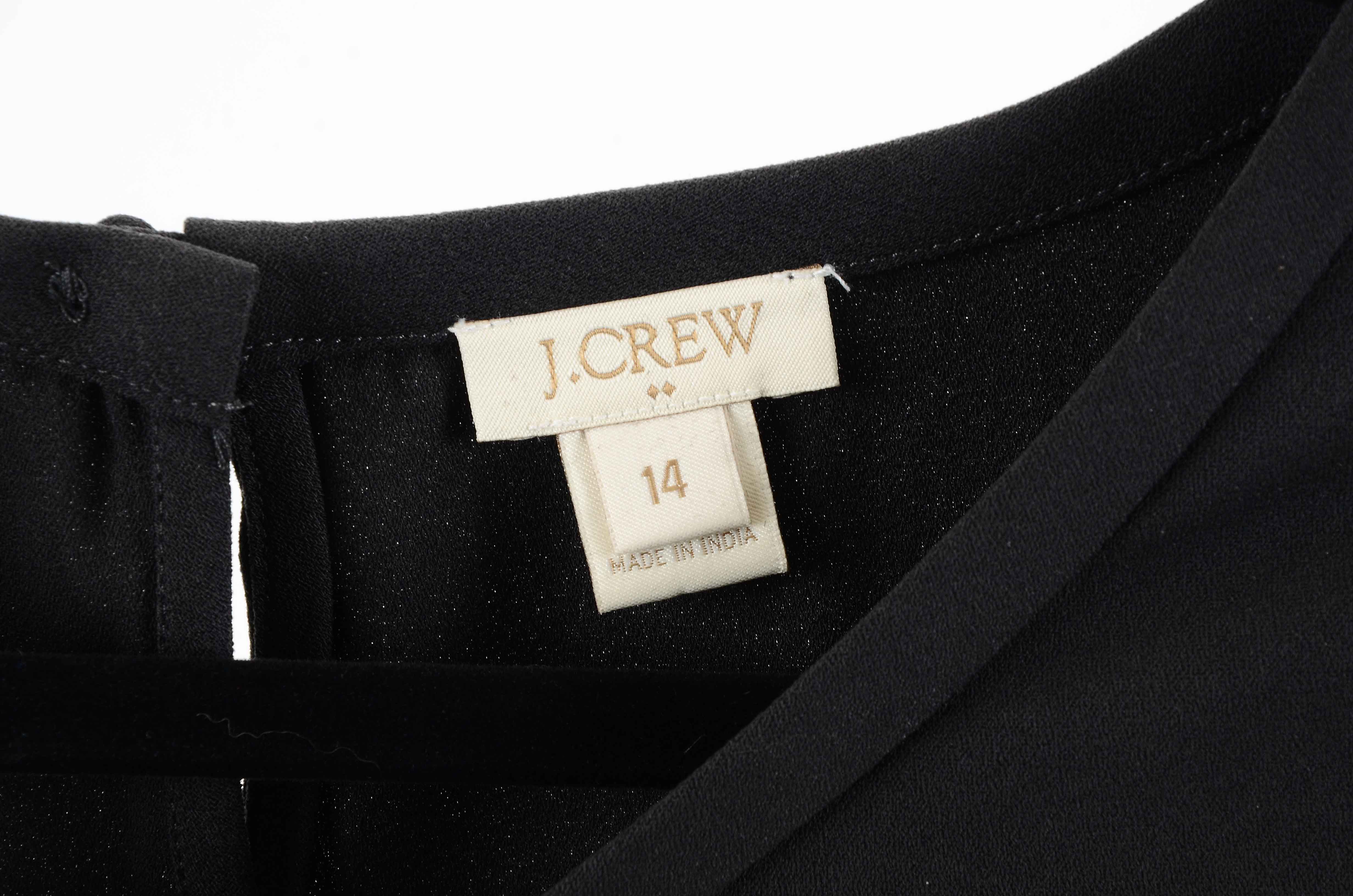 Black J. Crew Shirt and Sweaters