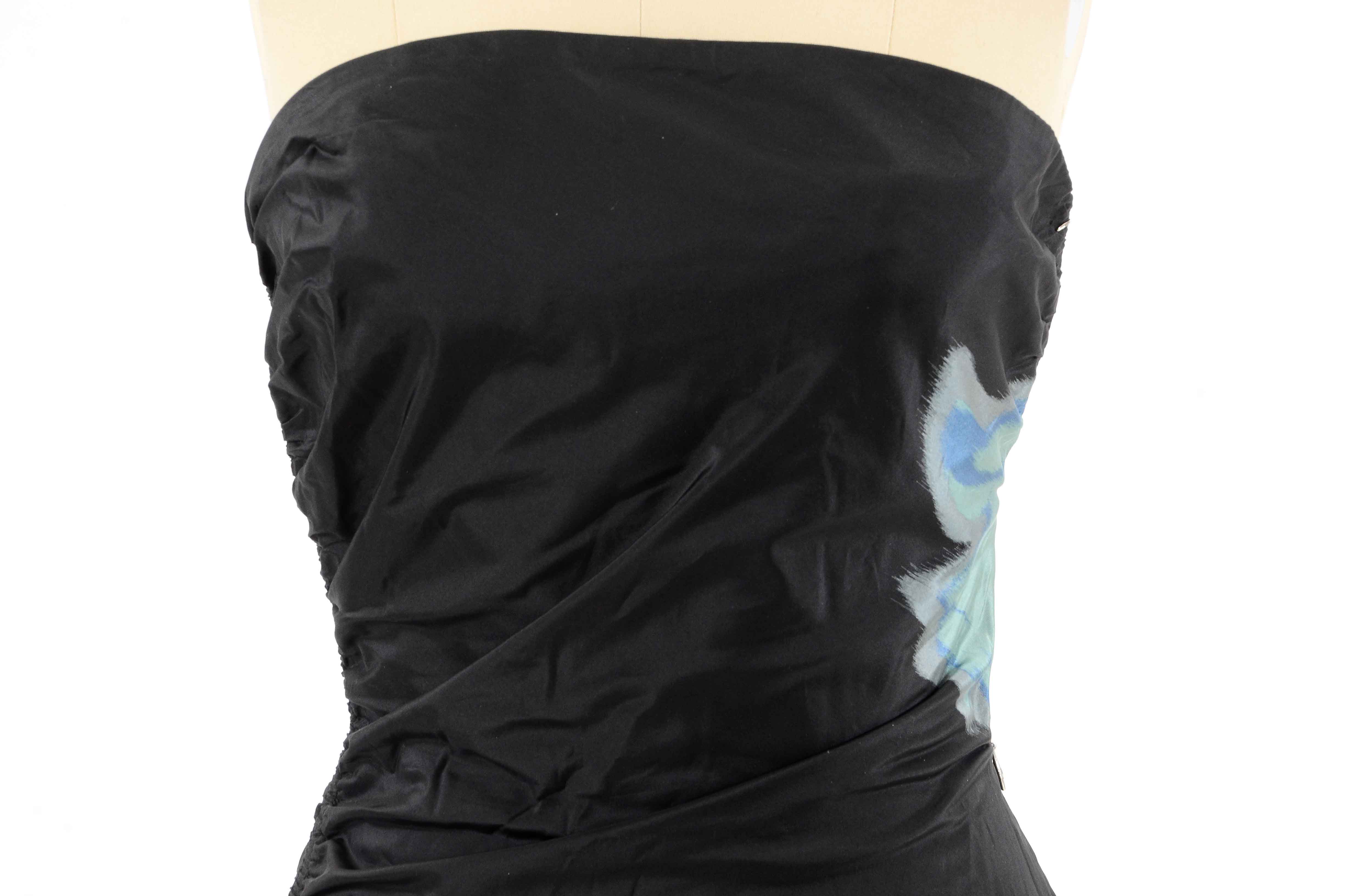 Louis Vuitton Strapless Dress and Marni Skirt