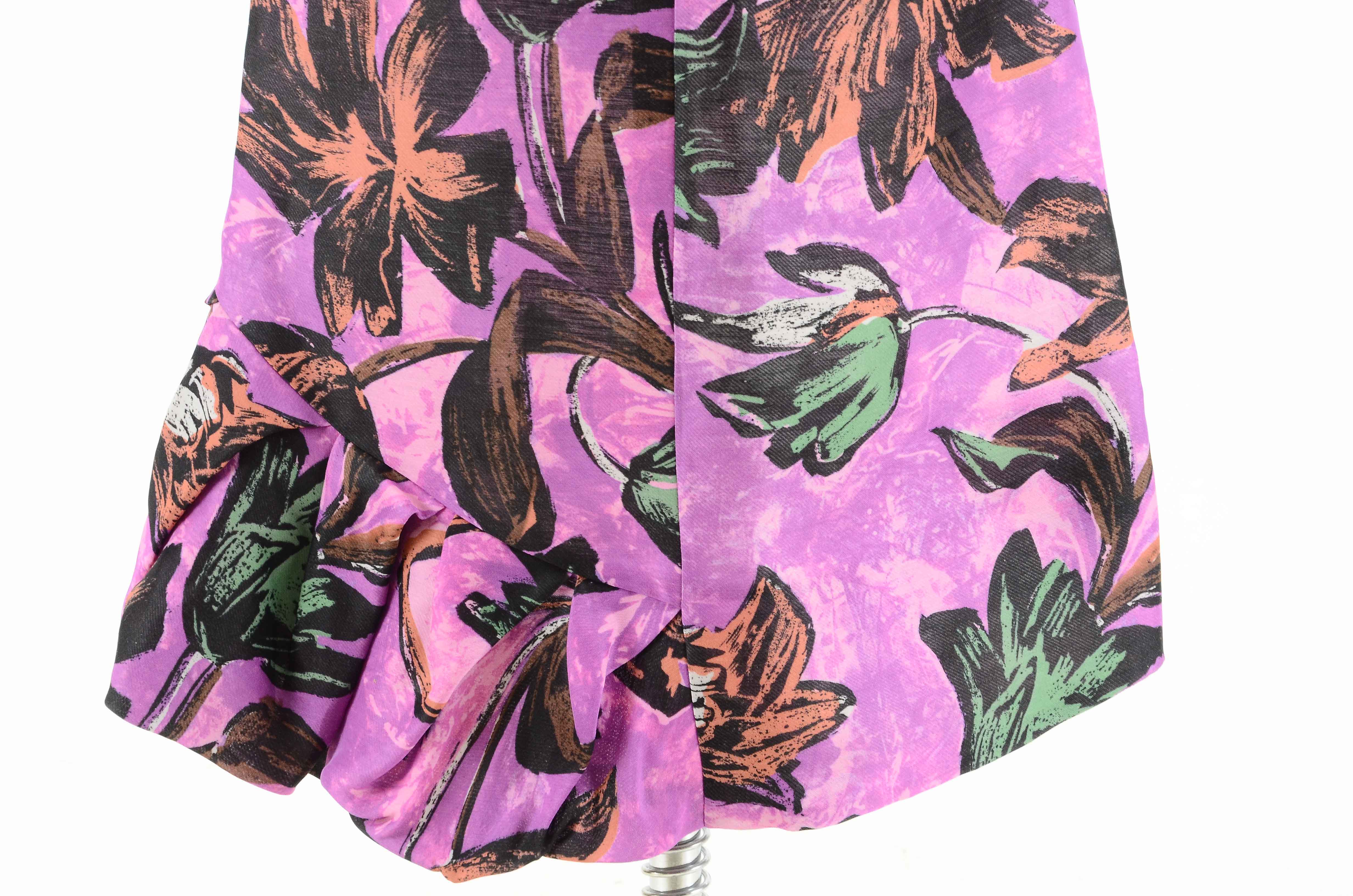 Louis Vuitton Strapless Dress and Marni Skirt