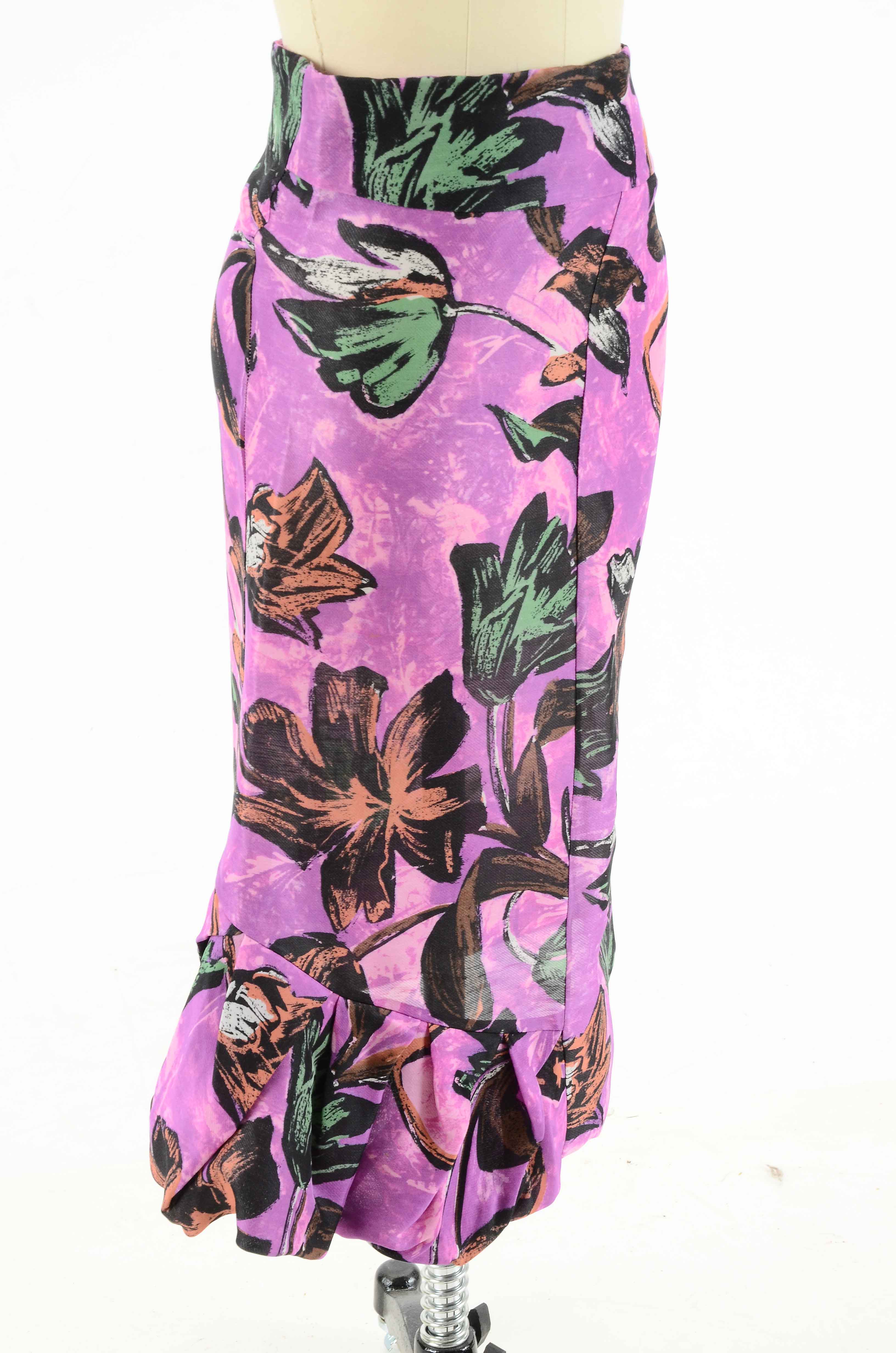 Louis Vuitton Strapless Dress and Marni Skirt