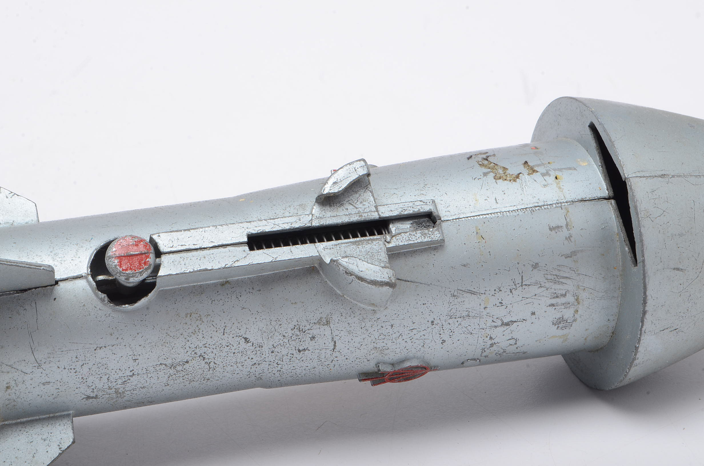 Vintage Metal Berzac Creation "Astro" Mechanical Bank