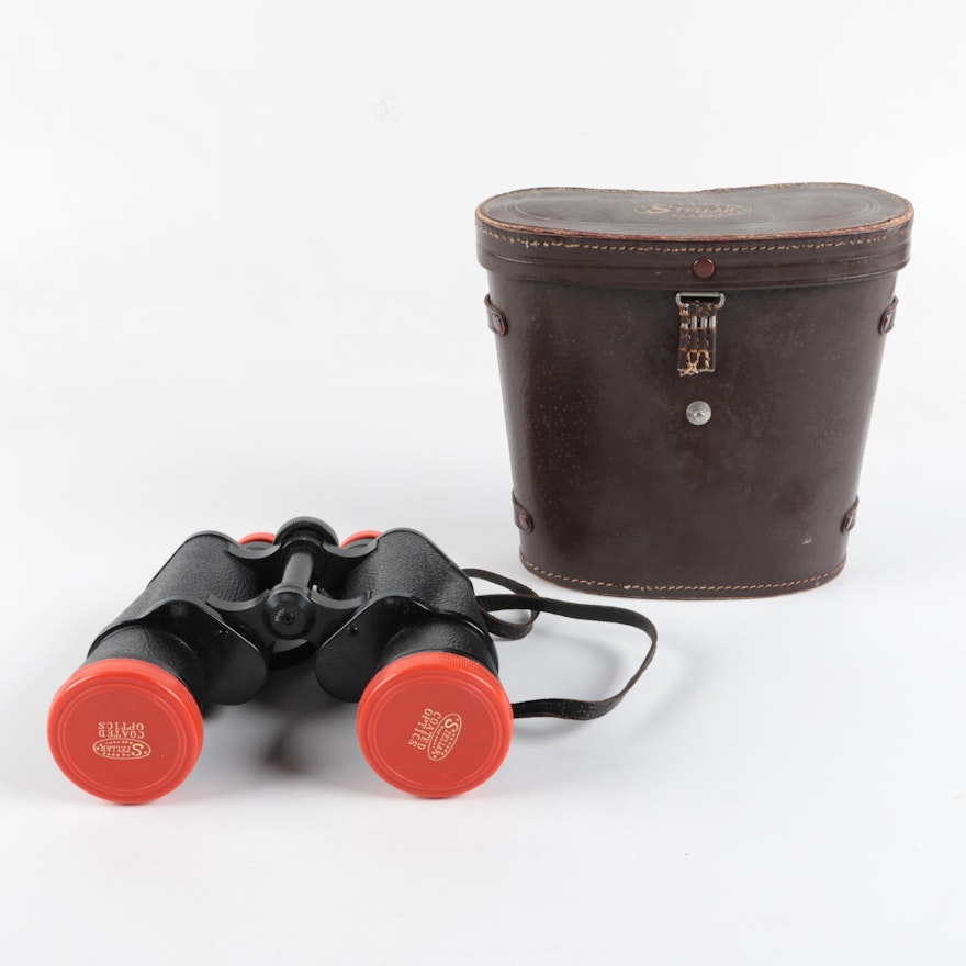 Vintage Stellar Binoculars with Case