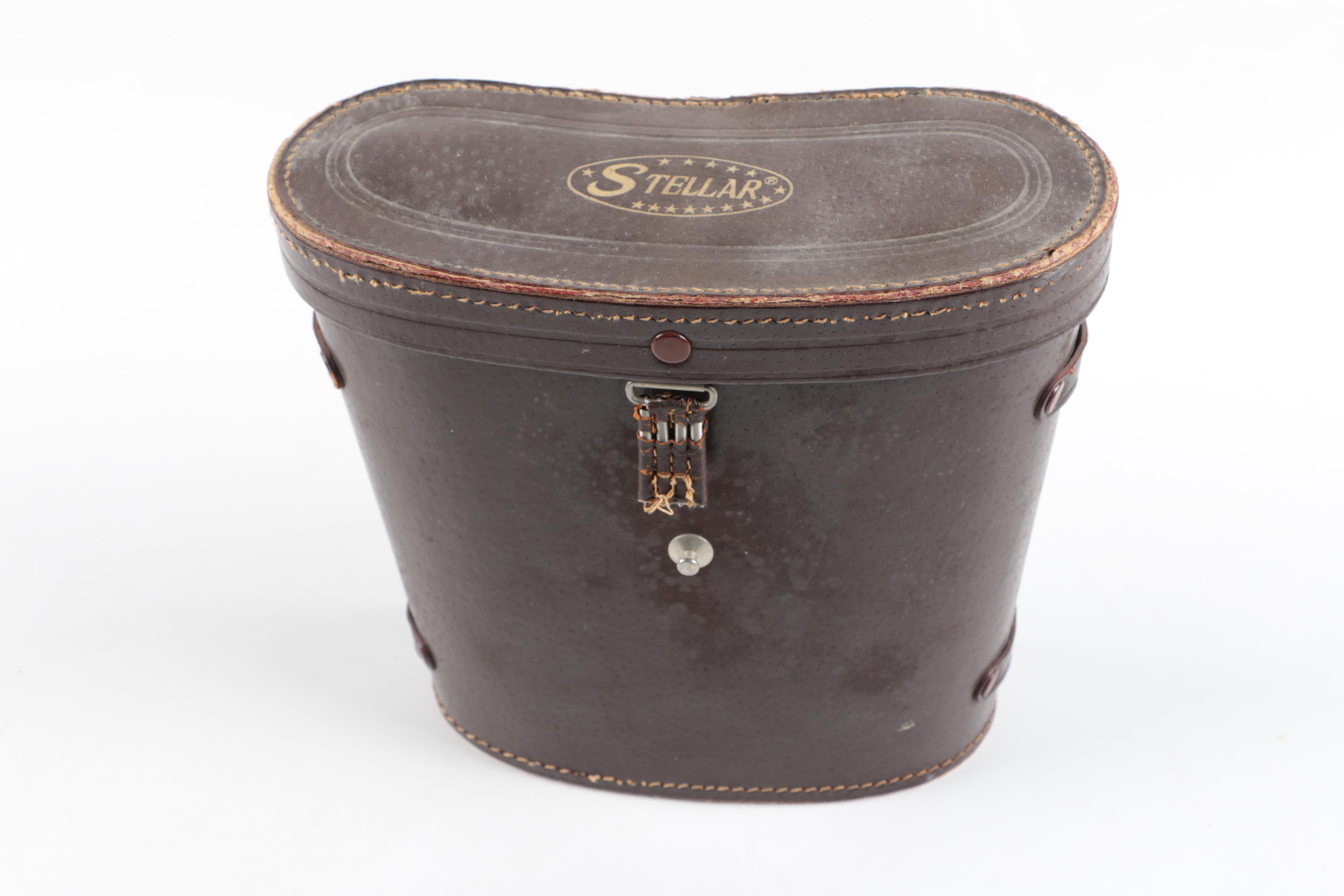 Vintage Stellar Binoculars with Case