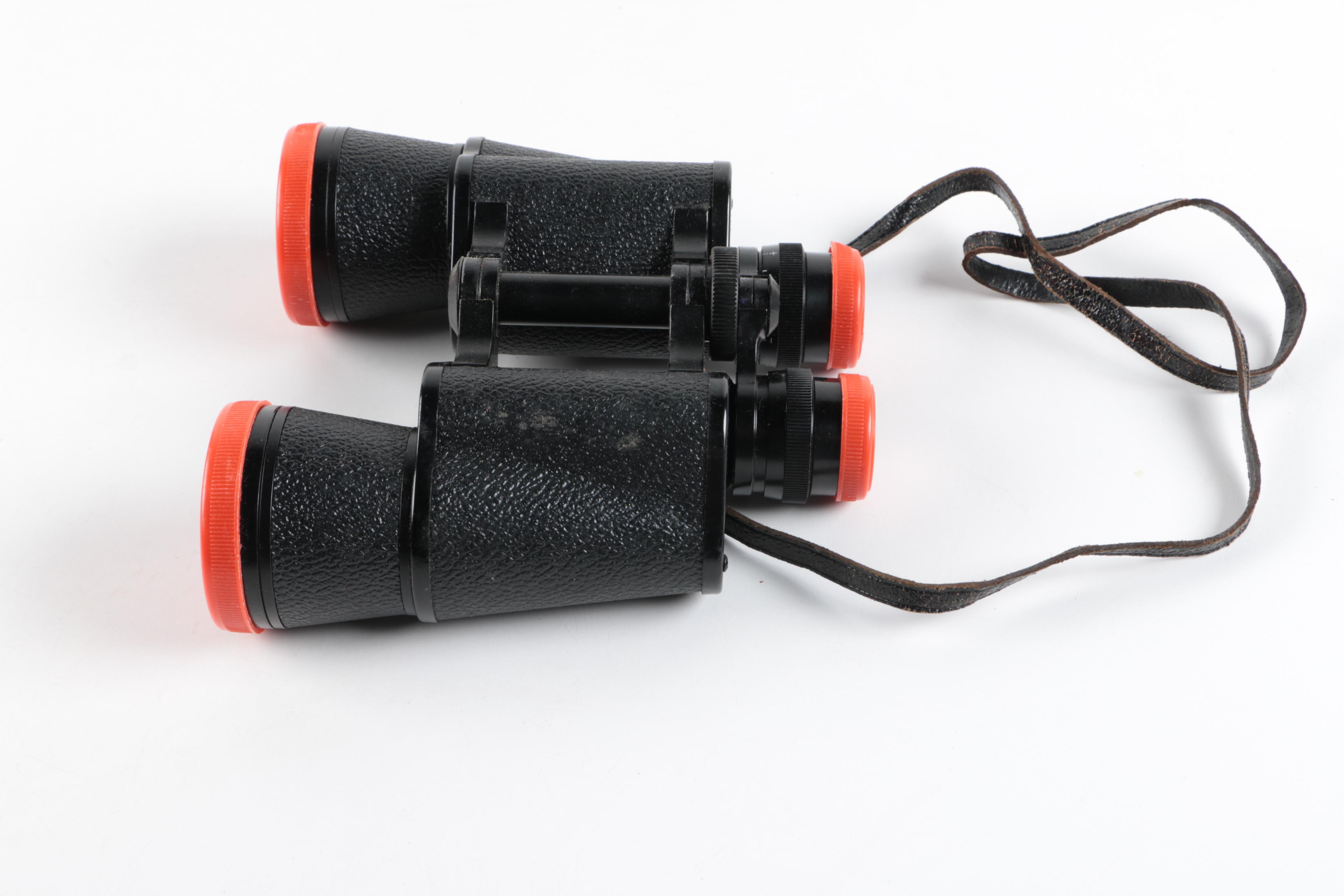 Vintage Stellar Binoculars with Case