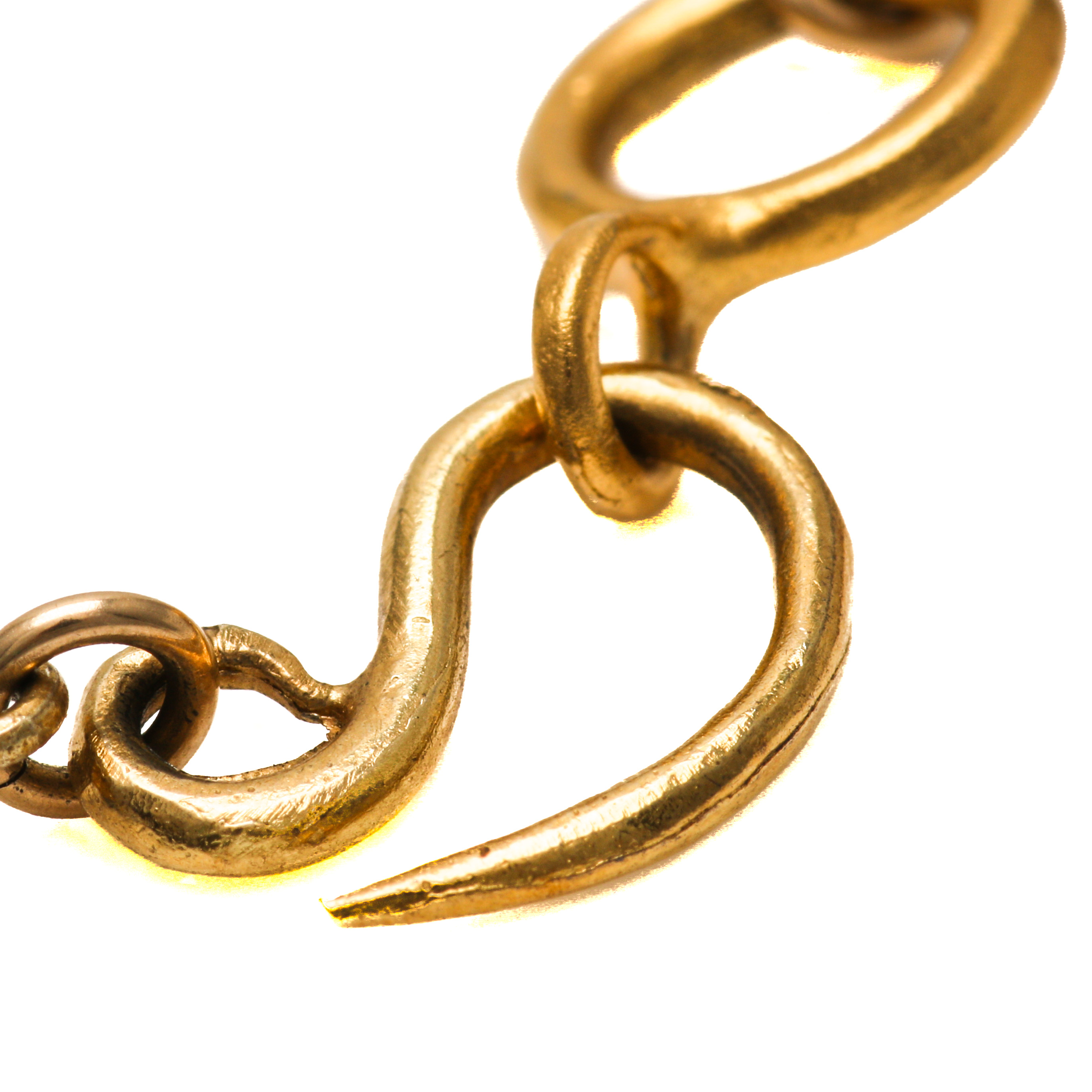 Nava Zahavi 18K Yellow Gold and Sterling Silver Multi Color Sapphire Necklace