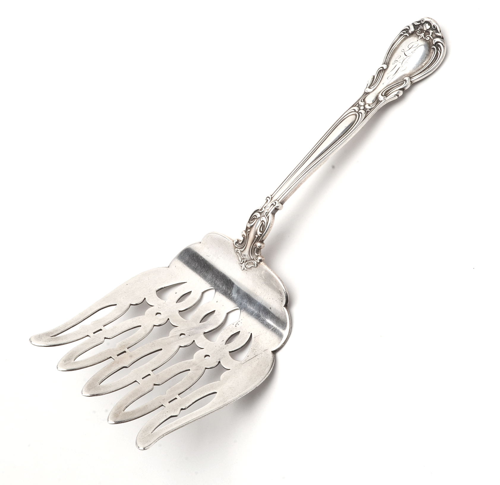 Gorham Sterling Silver "Chantilly" Asparagus Serving Fork