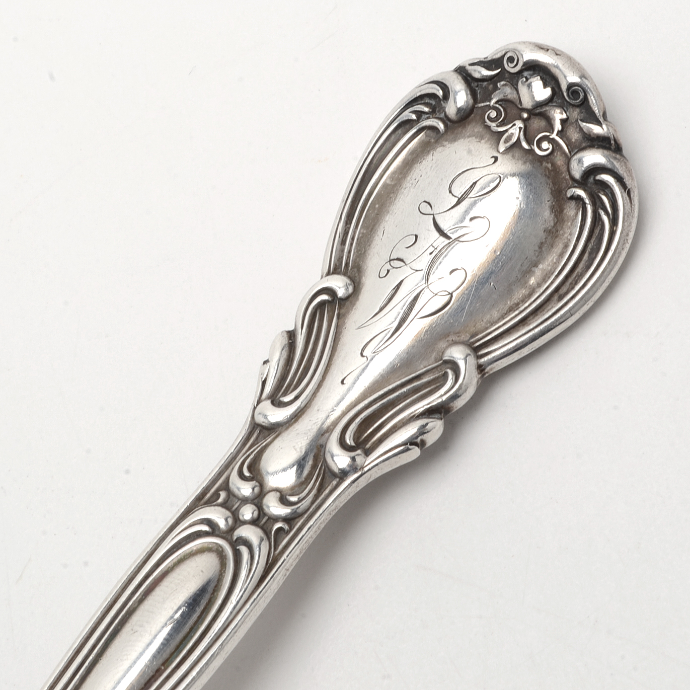 Gorham Sterling Silver "Chantilly" Asparagus Serving Fork