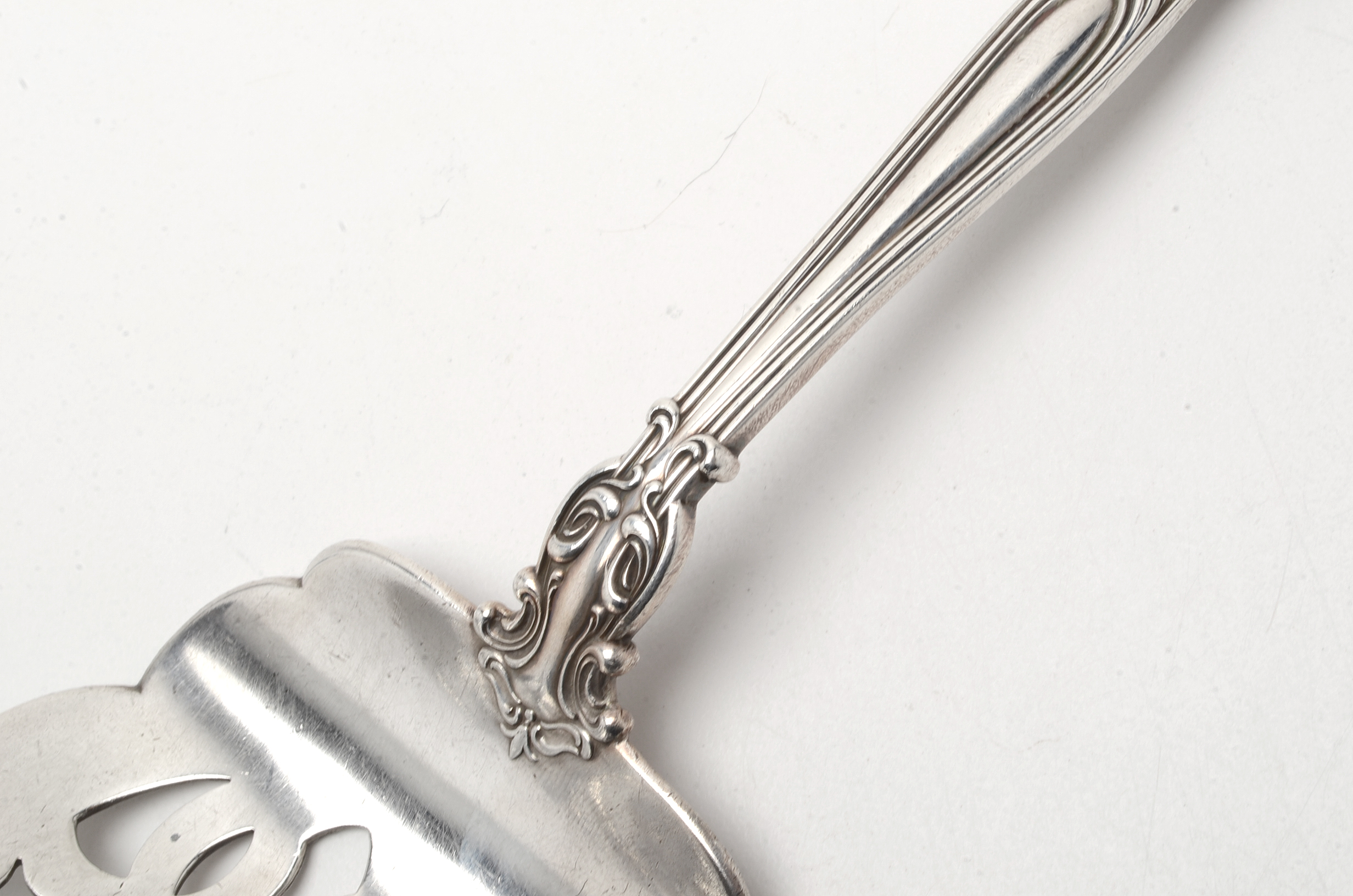 Gorham Sterling Silver "Chantilly" Asparagus Serving Fork