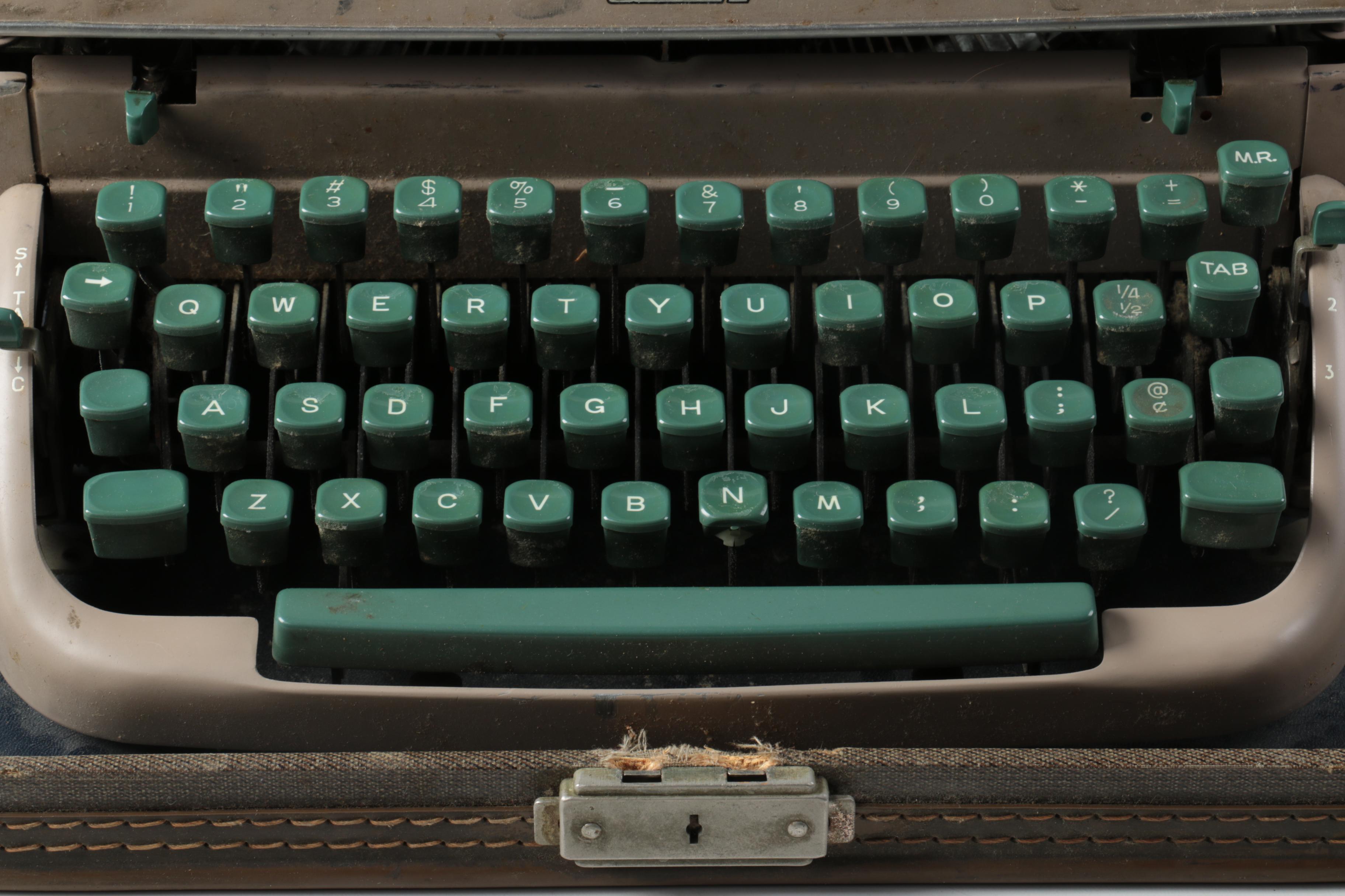 1950s Remington "Quiet-Riter" Typewriter