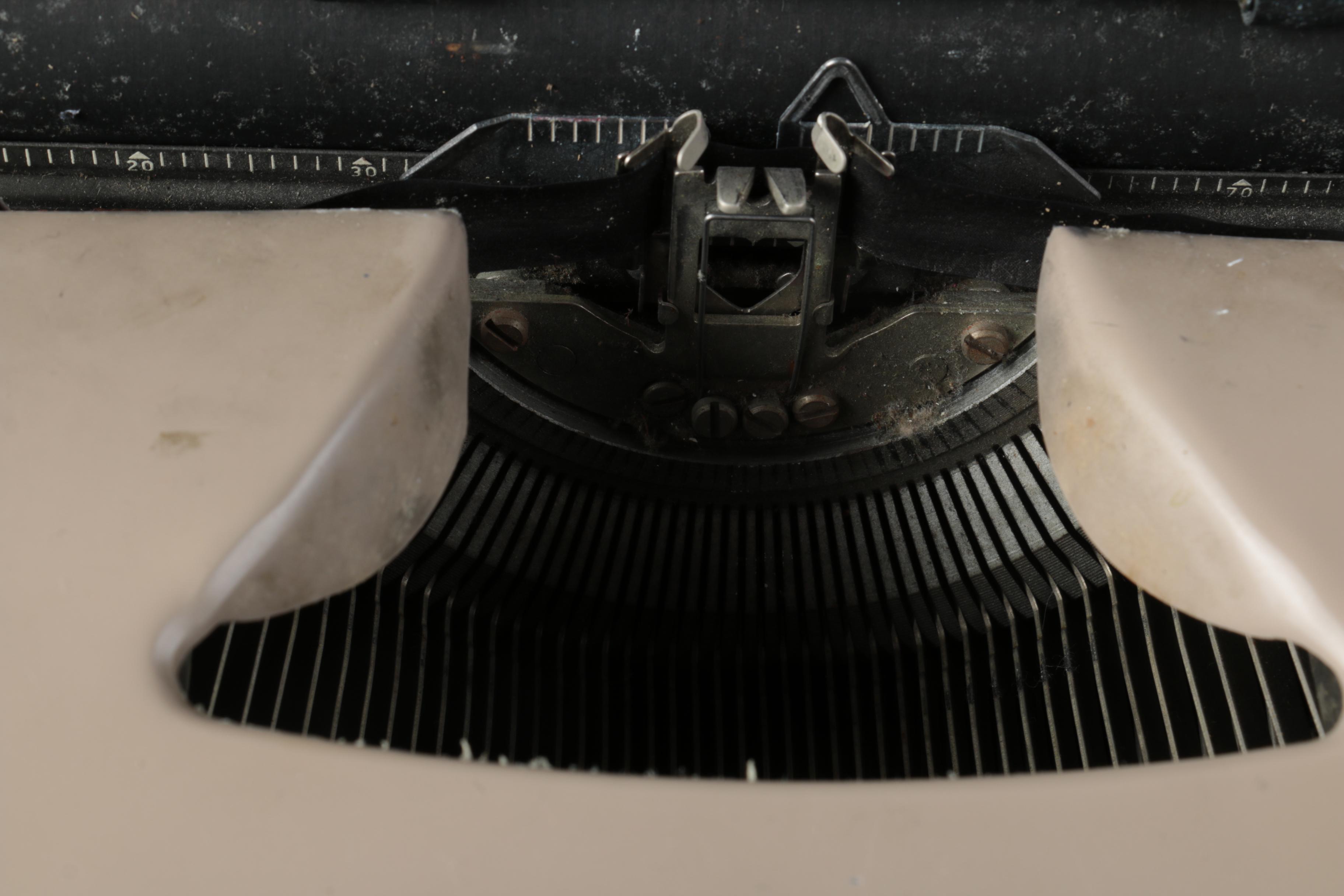 1950s Remington "Quiet-Riter" Typewriter