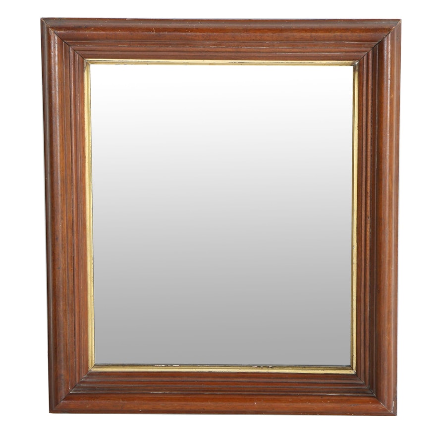 Wood Framed Wall Mirror