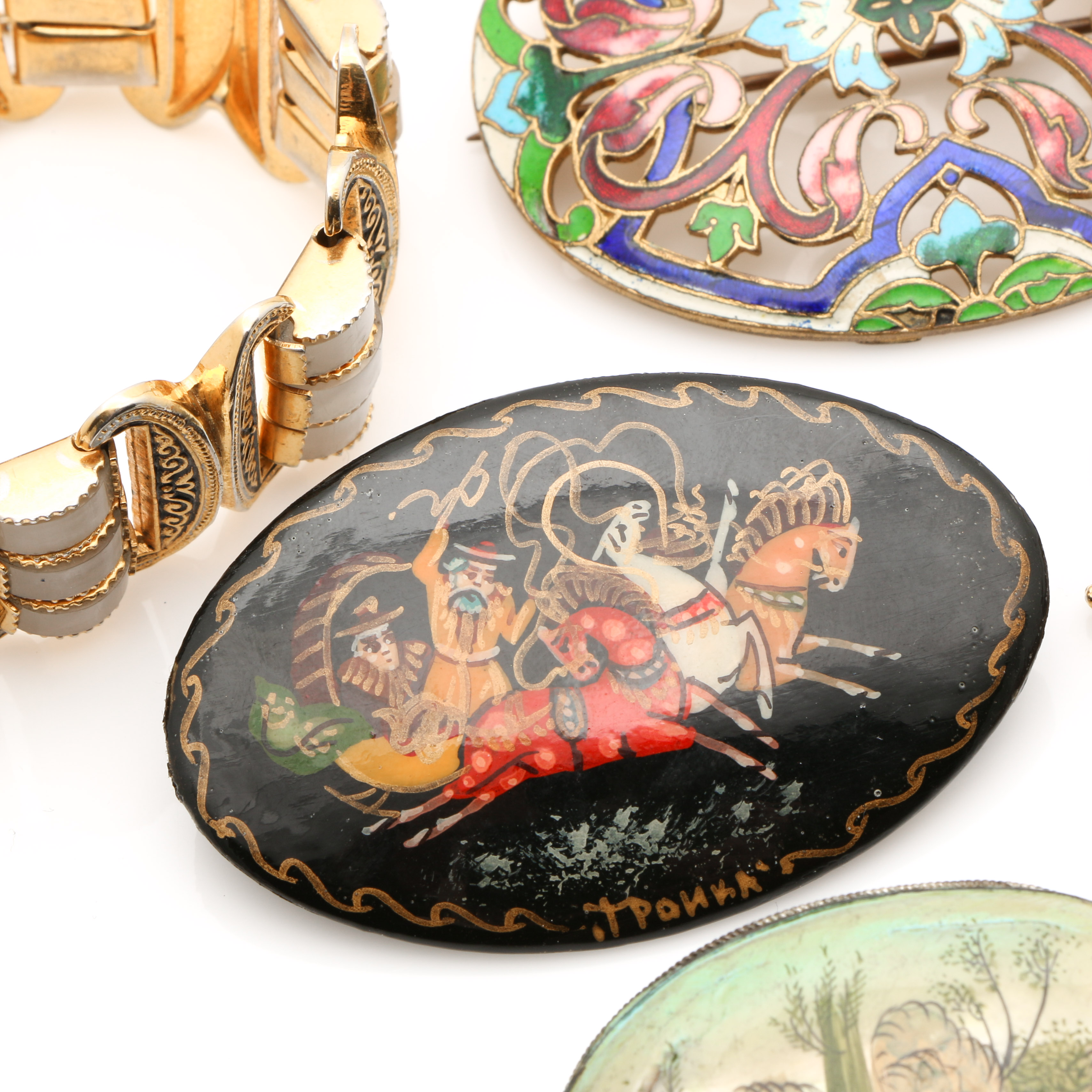 Selection of Jewelry Including Laurel Burch