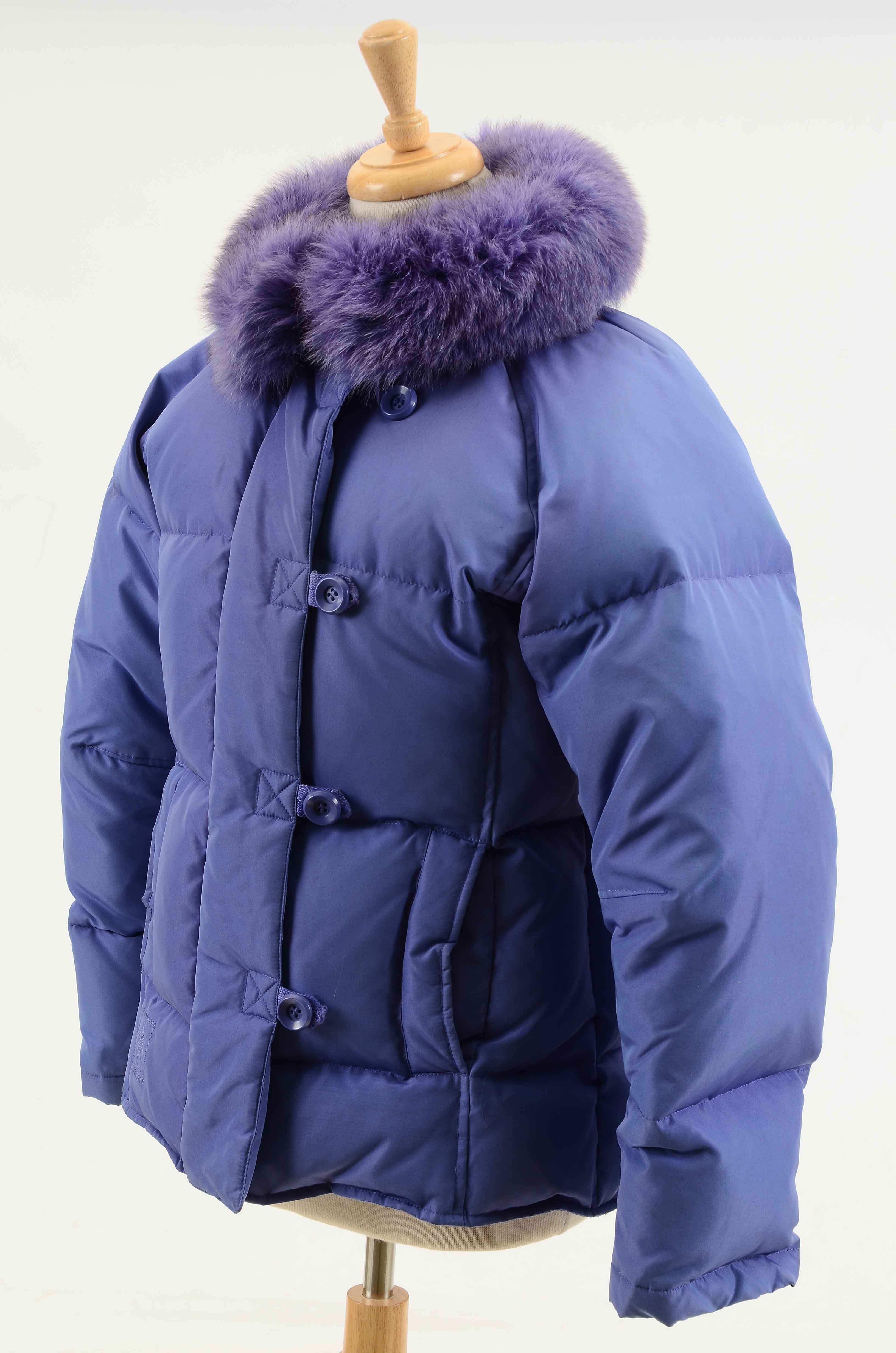 Women's Down Parka with Fox Fur Collar