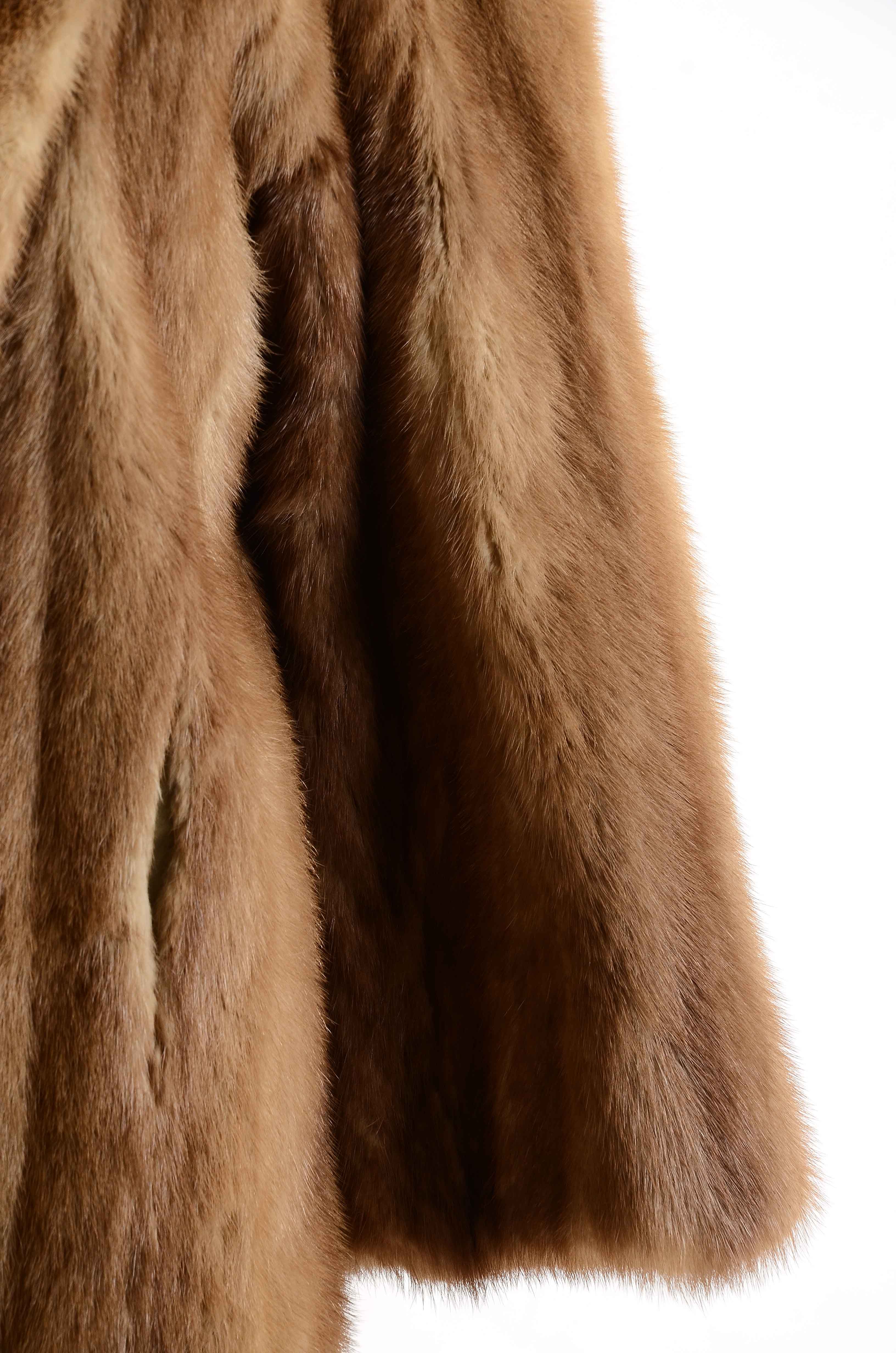 Vintage Mink Swing Coat