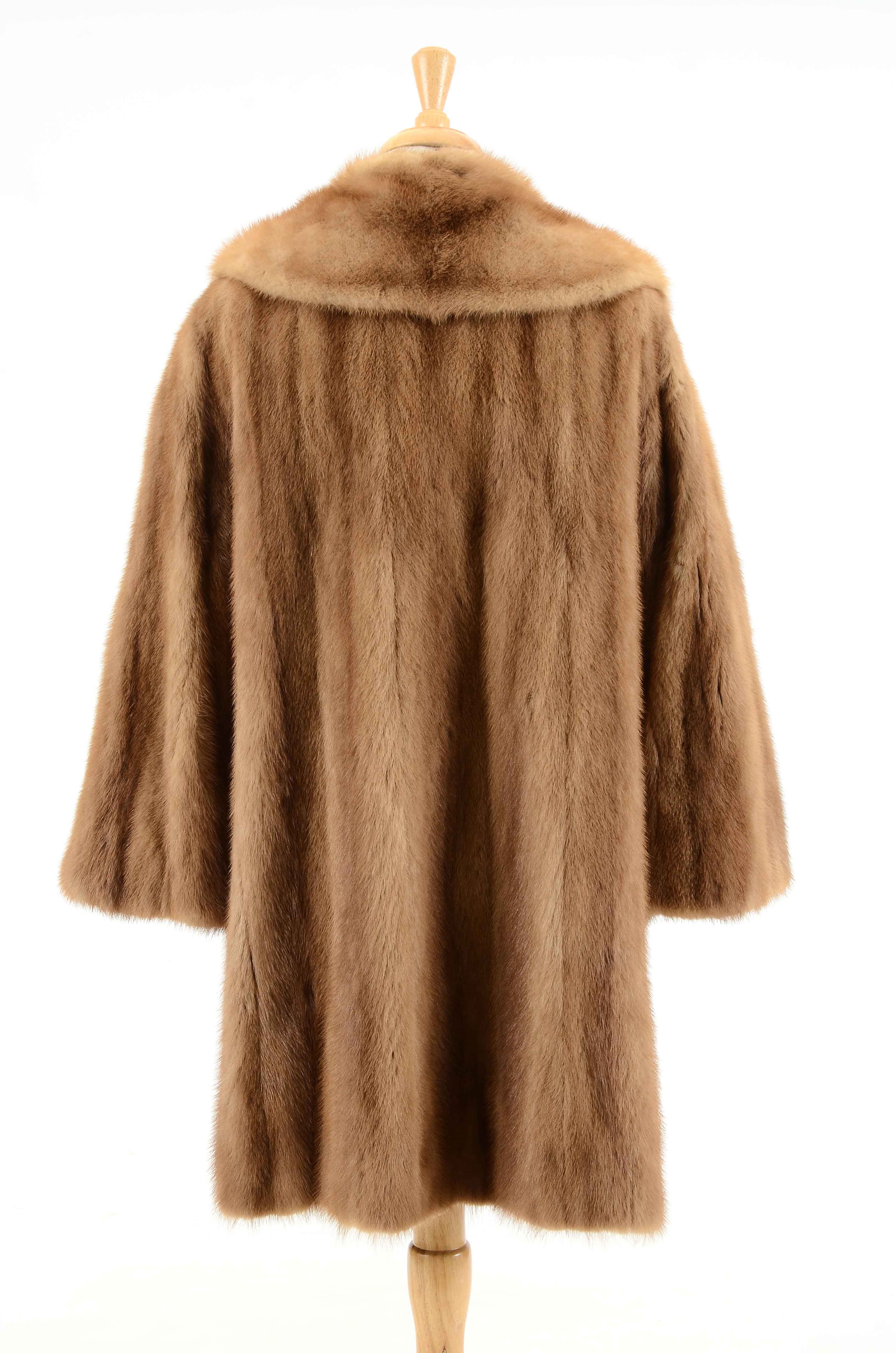 Vintage Mink Swing Coat