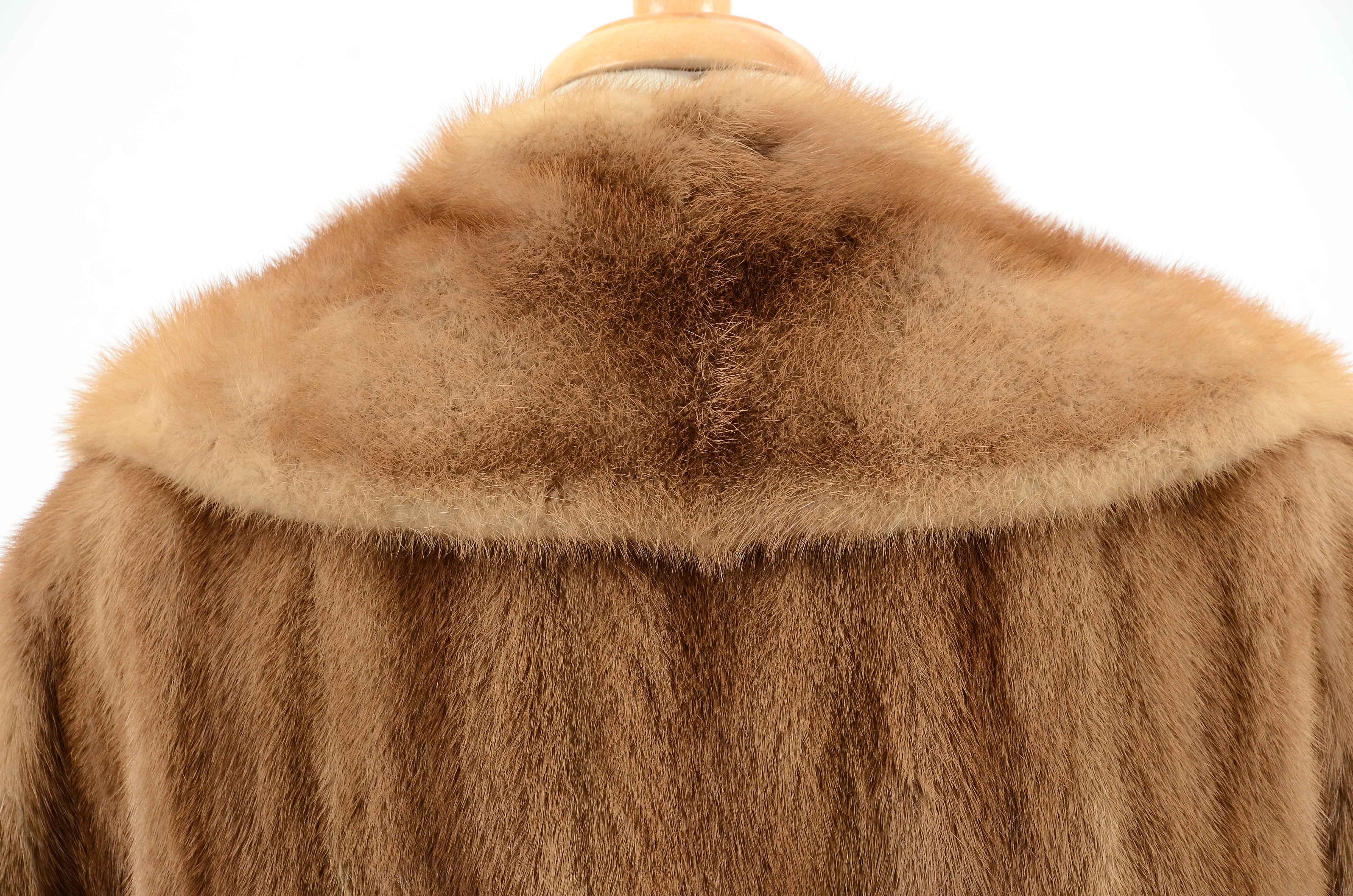 Vintage Mink Swing Coat