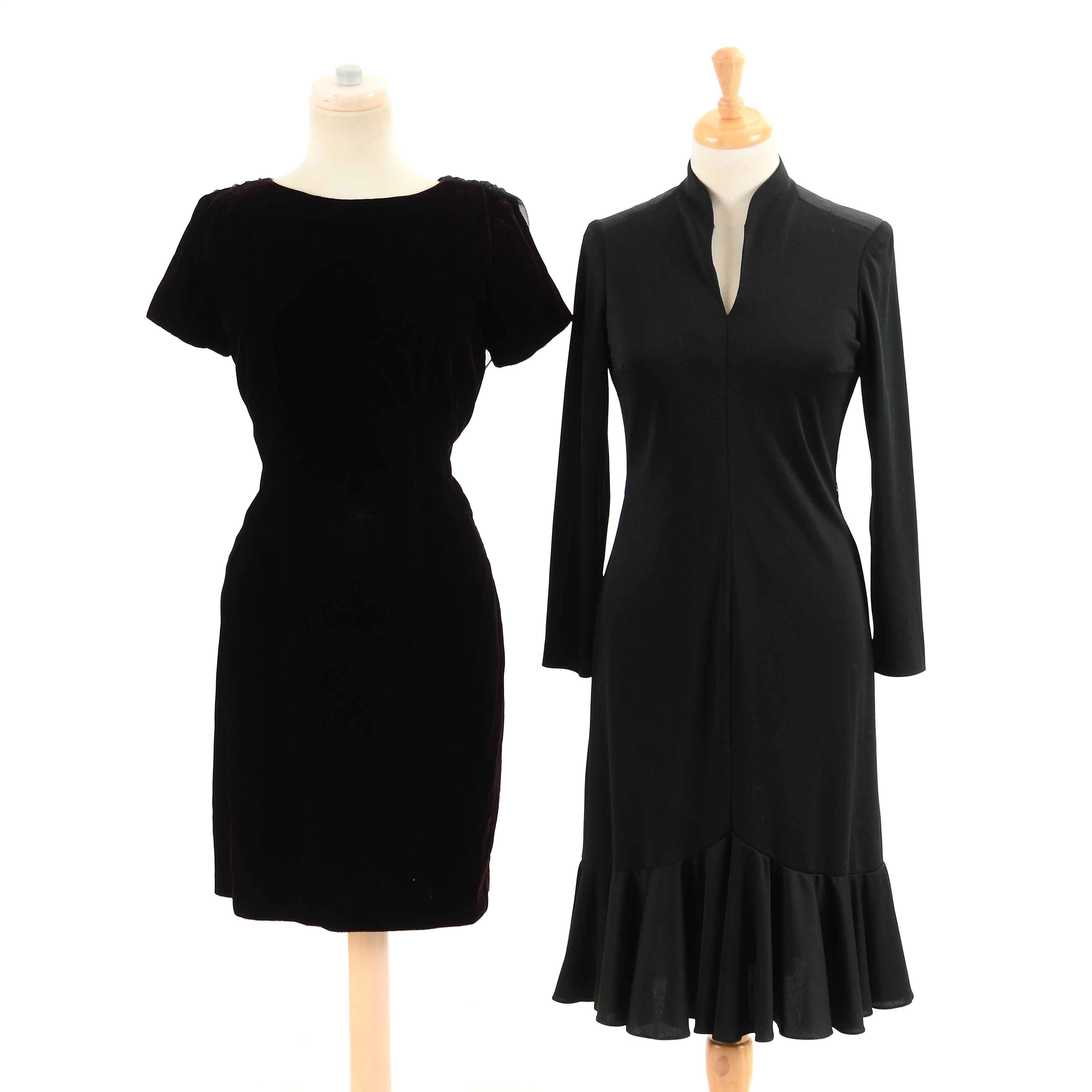 Women's Vintage Black Dresses