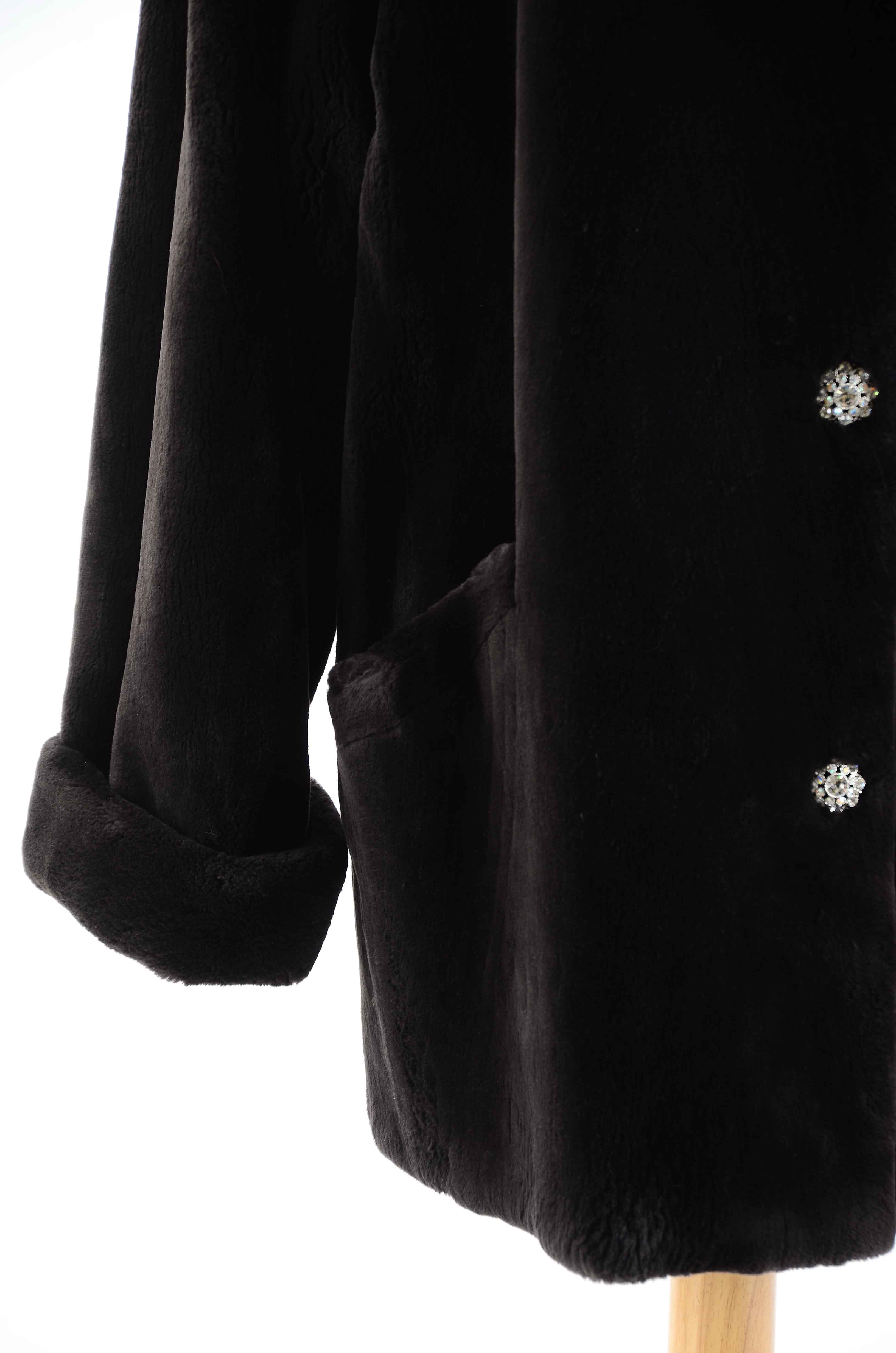 Authentic Sheared Beaver Fur Coat by Birger Christensen