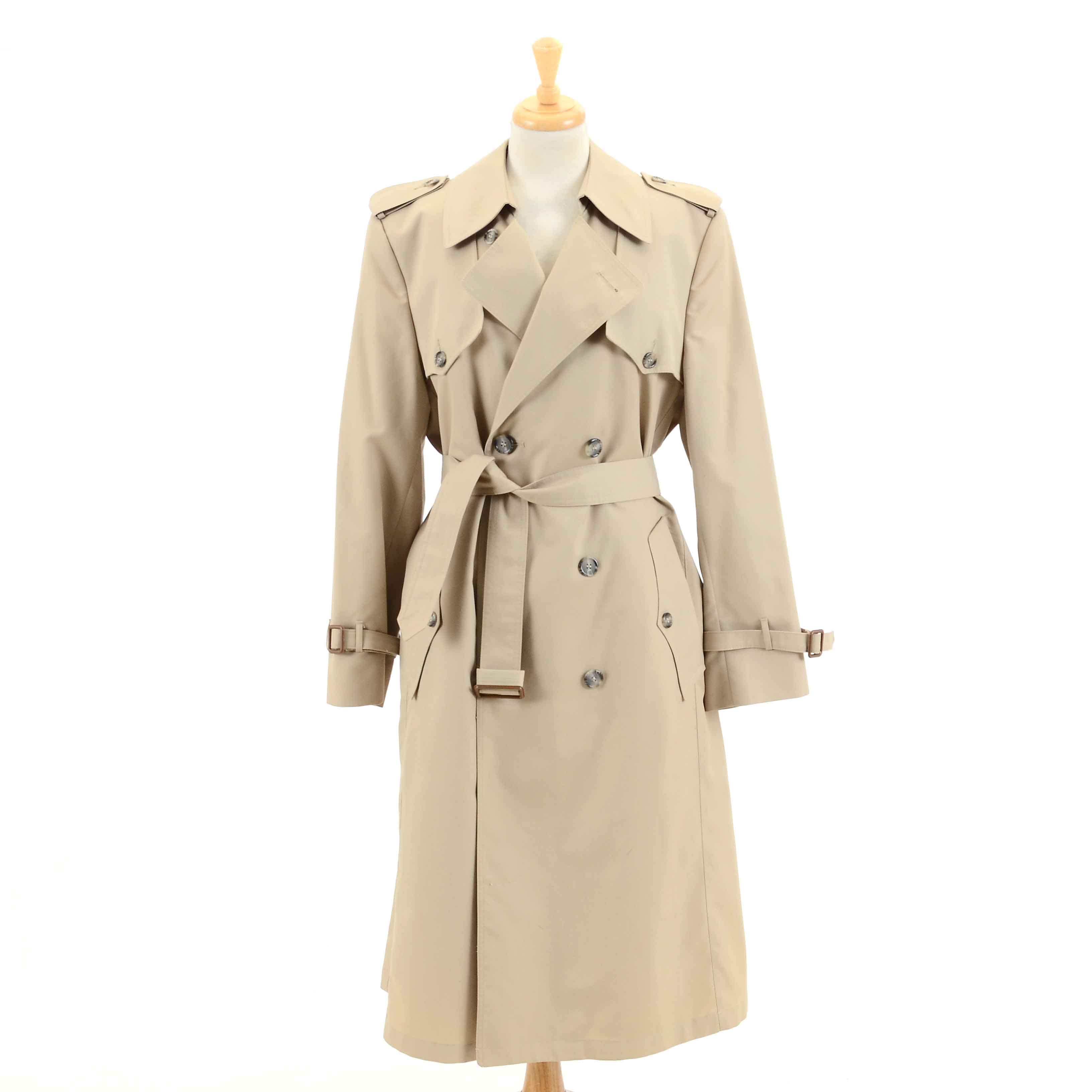 Vintage Christian Dior Monsieur Trench Coat