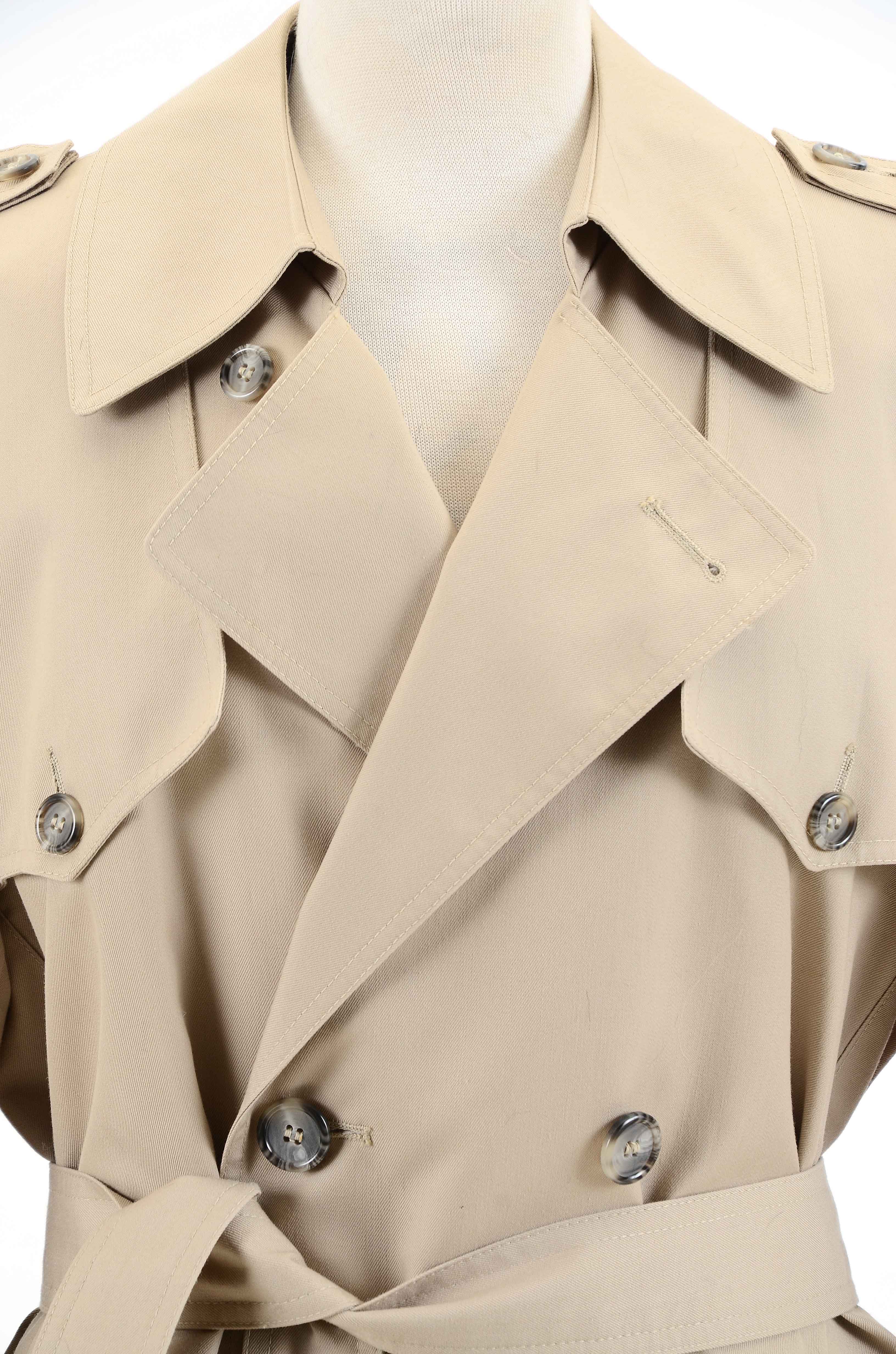 Vintage Christian Dior Monsieur Trench Coat