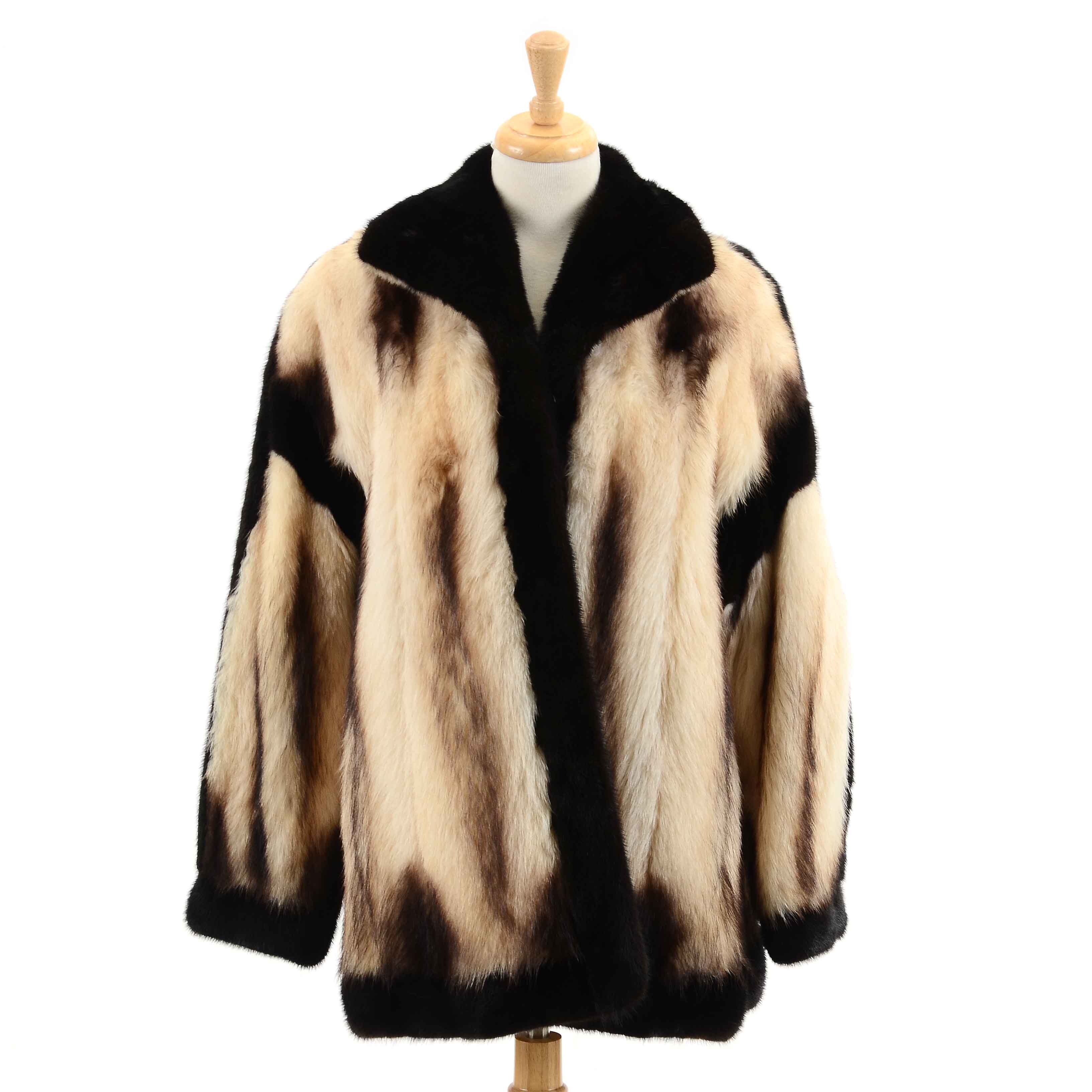 Vintage Fitch and Mink Fur Coat