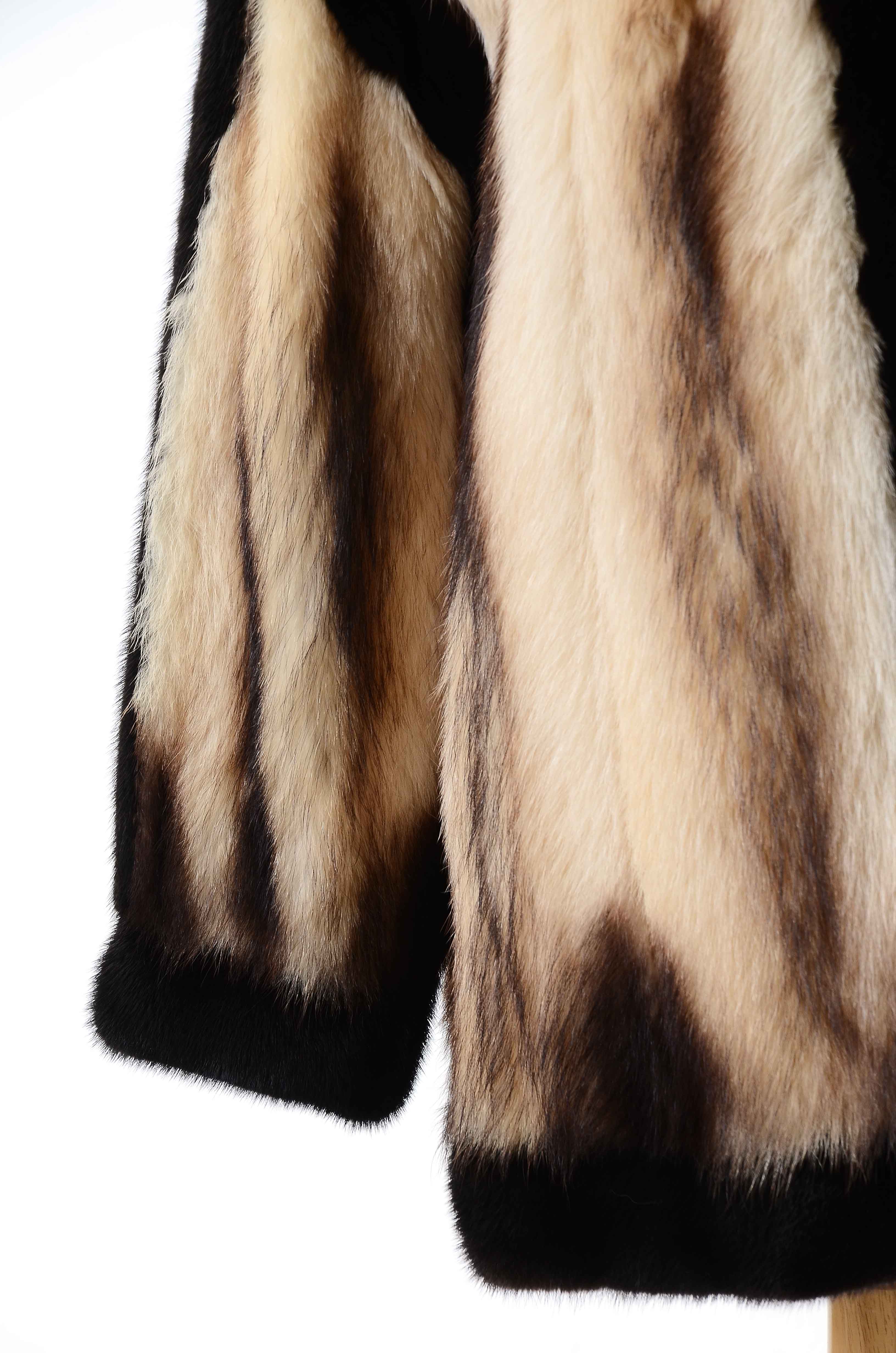 Vintage Fitch and Mink Fur Coat