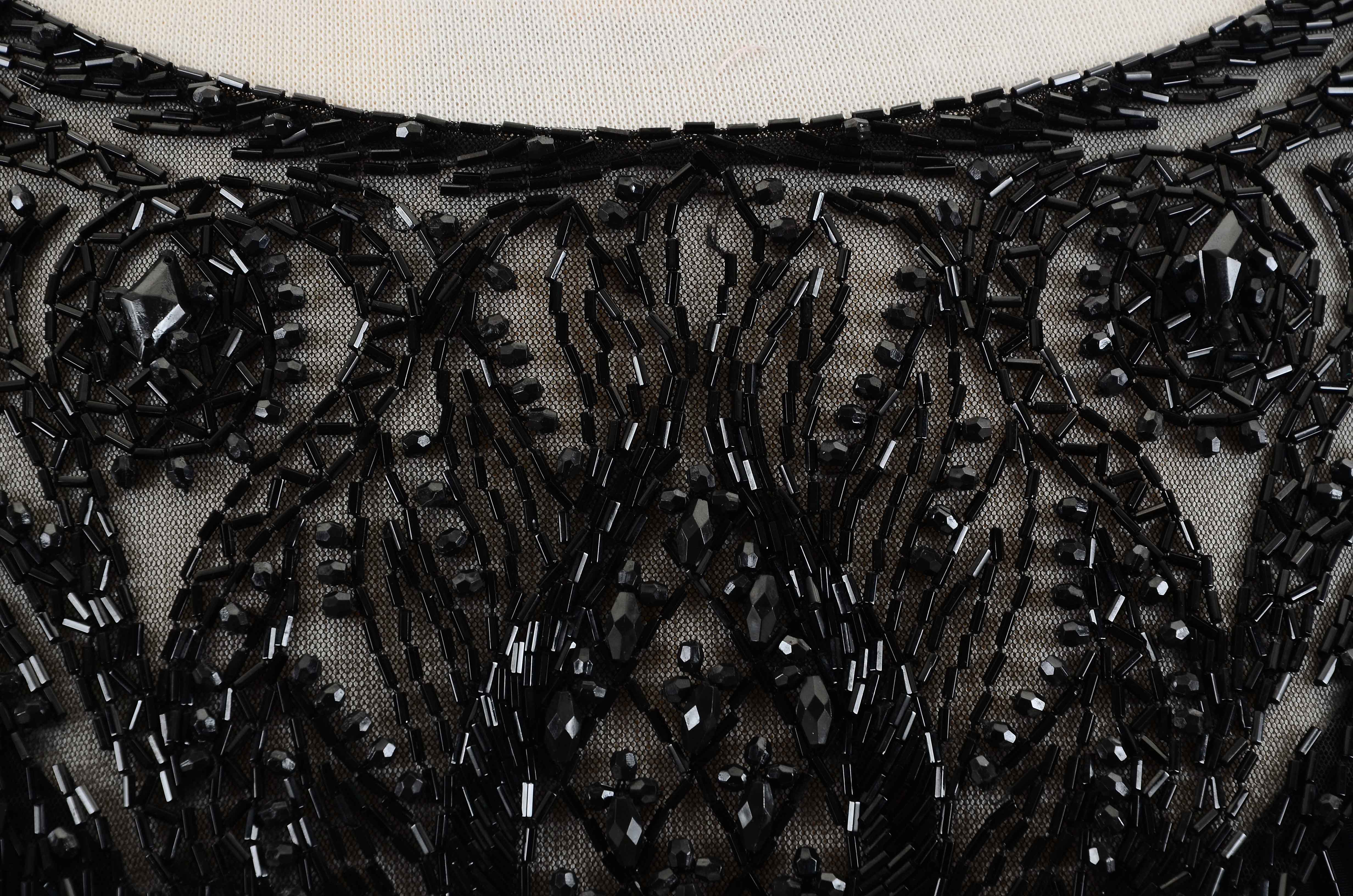 Vintage Bob Mackie Evening Beaded Cocktail Dress