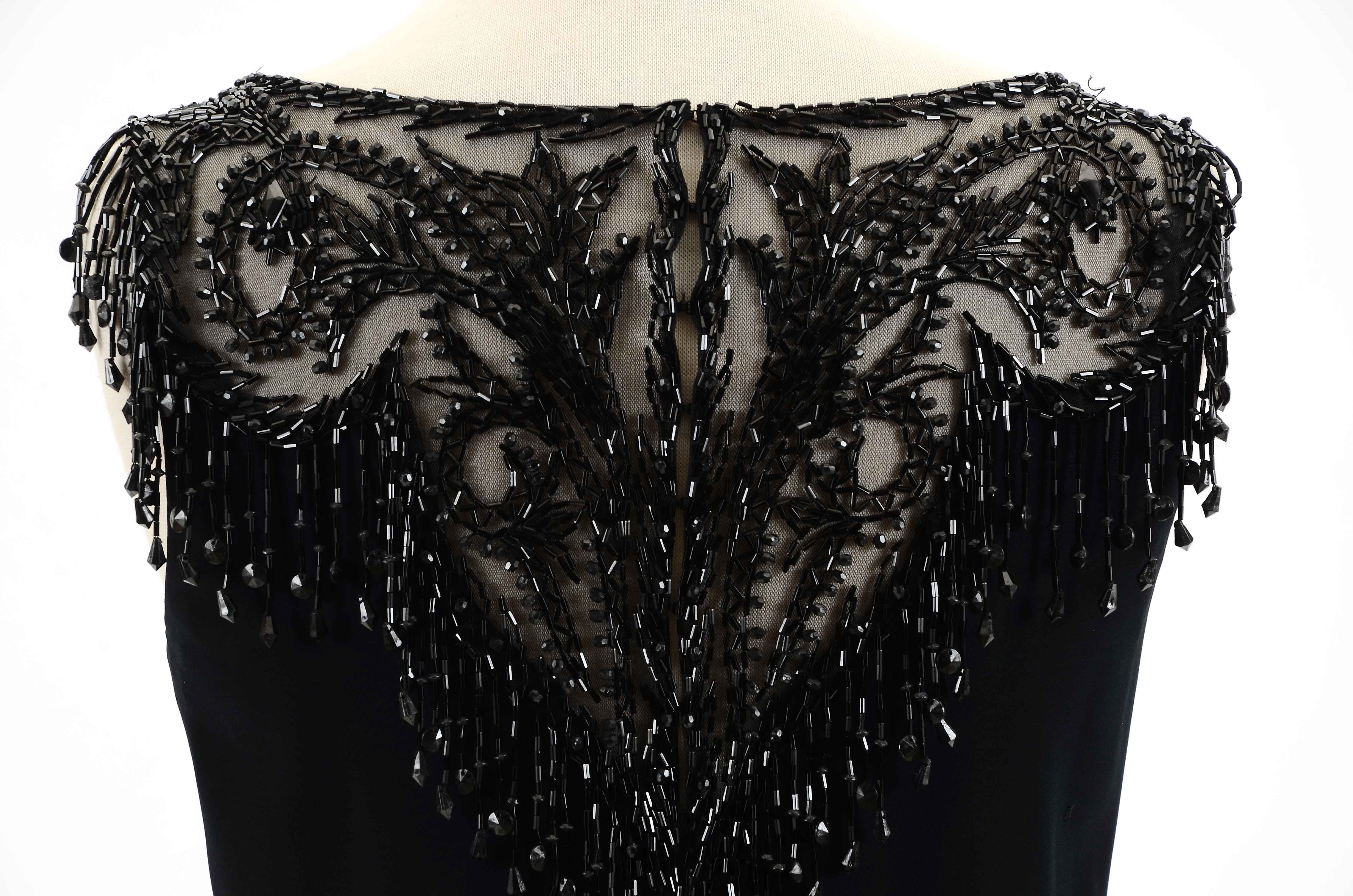 Vintage Bob Mackie Evening Beaded Cocktail Dress