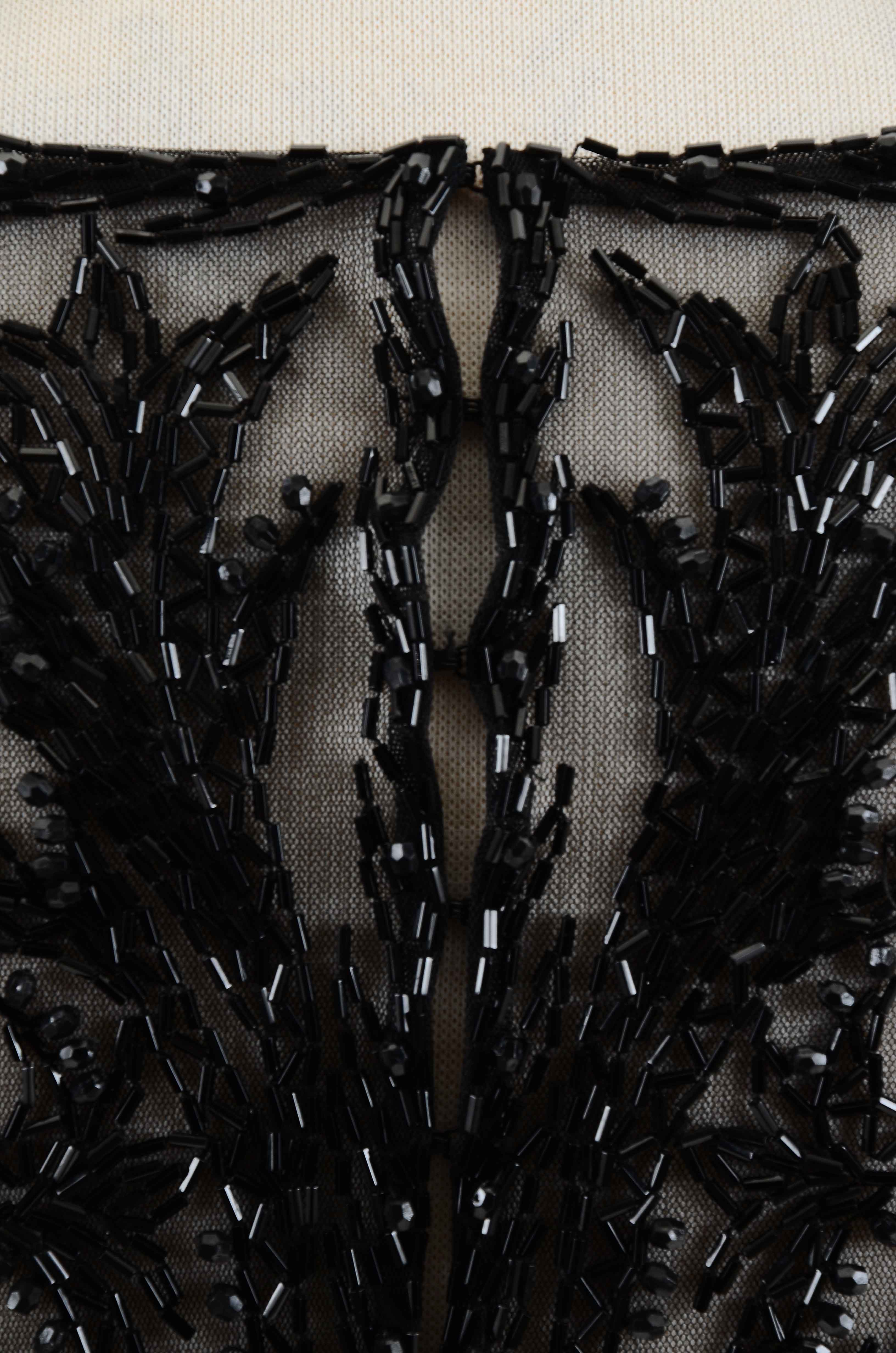 Vintage Bob Mackie Evening Beaded Cocktail Dress