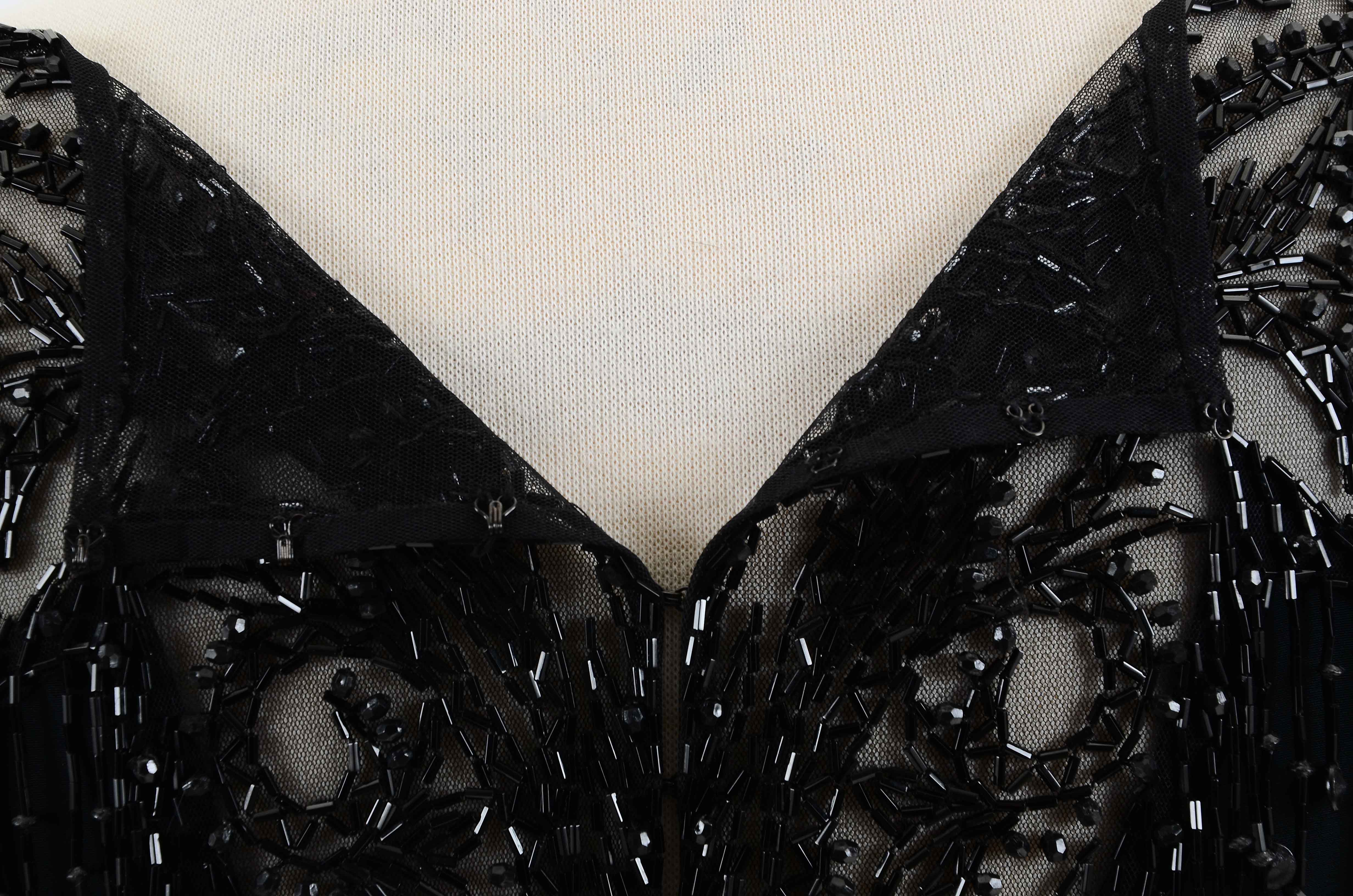 Vintage Bob Mackie Evening Beaded Cocktail Dress