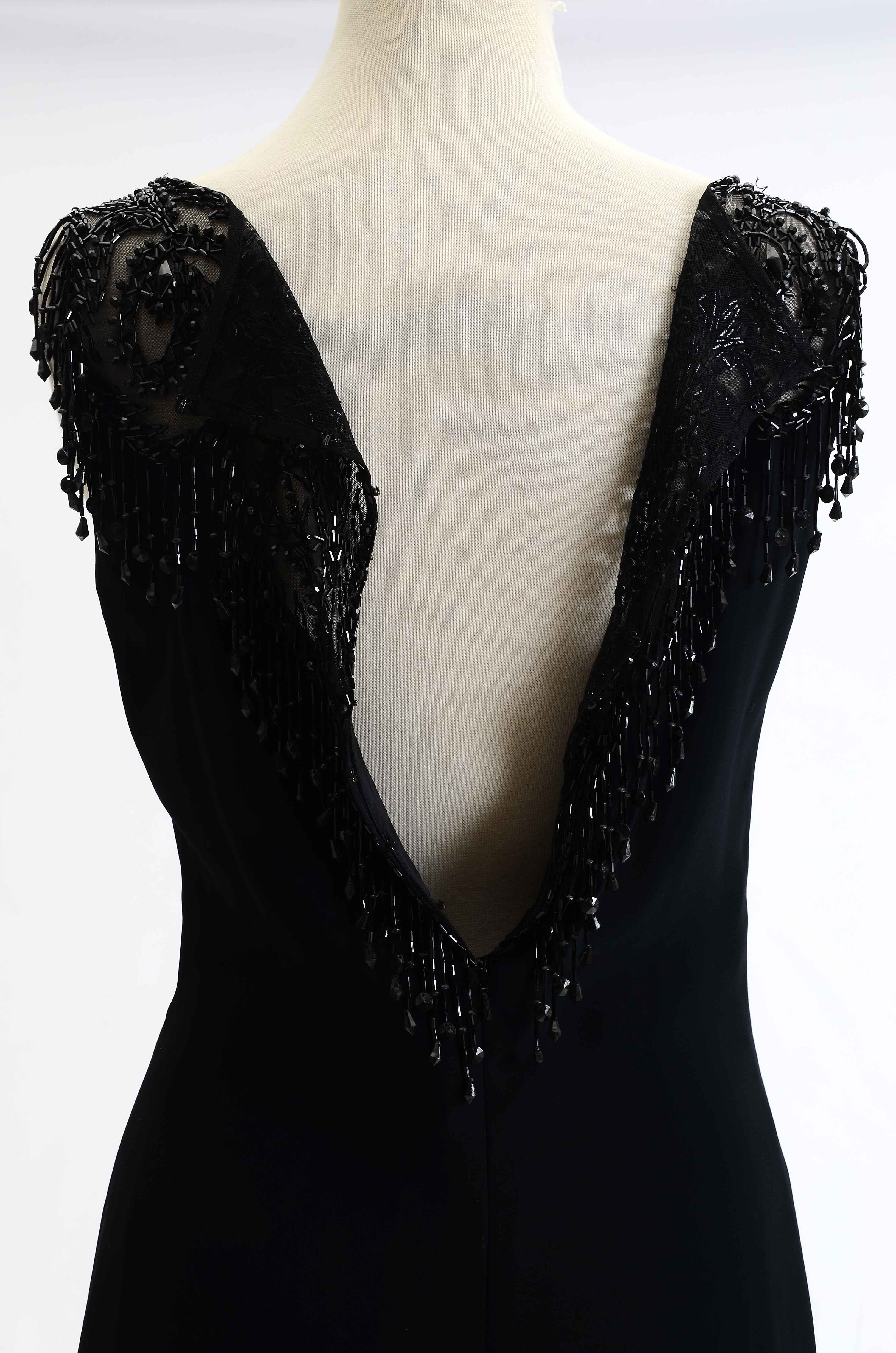 Vintage Bob Mackie Evening Beaded Cocktail Dress