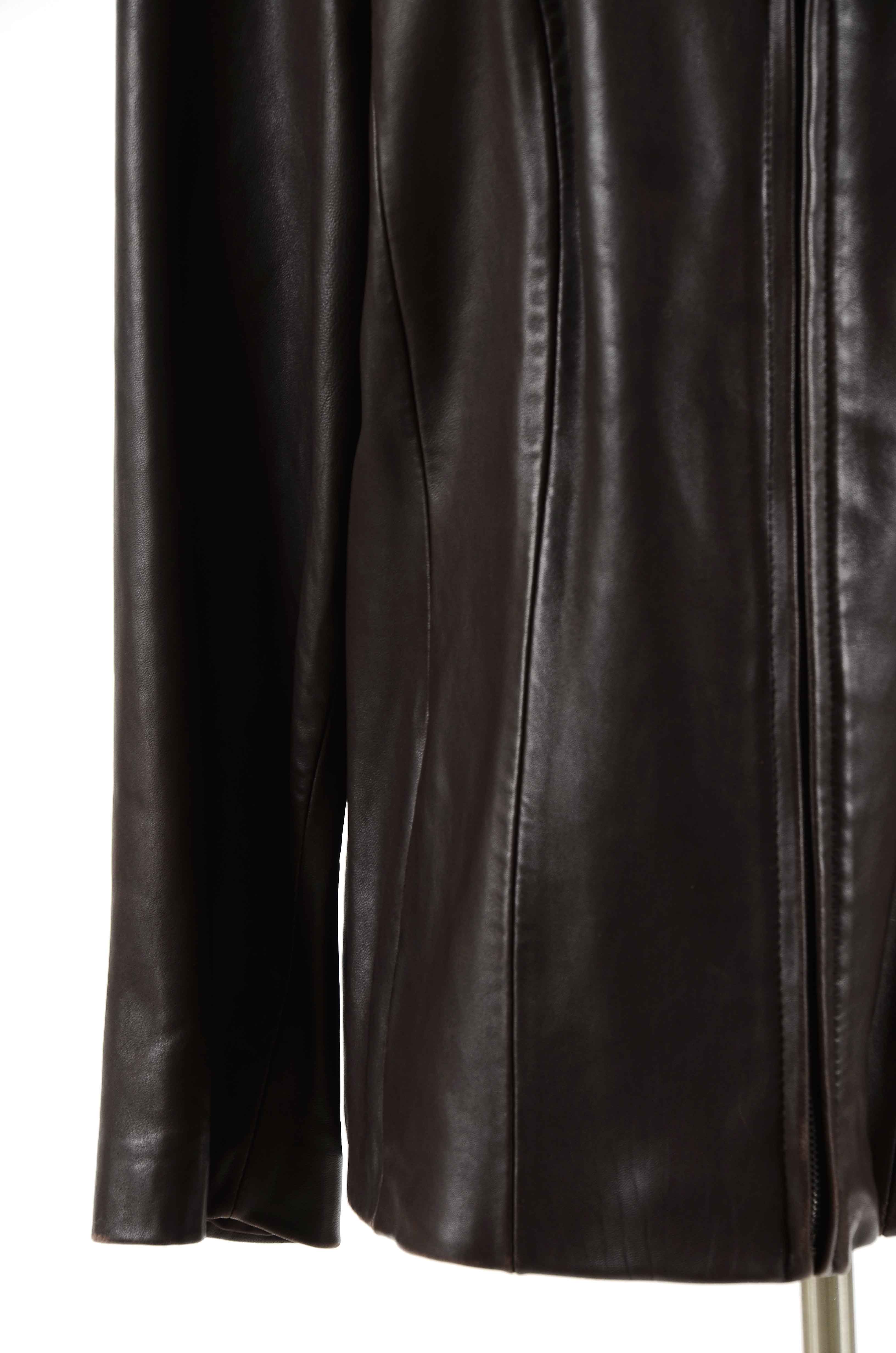 Jones New York Leather Jacket