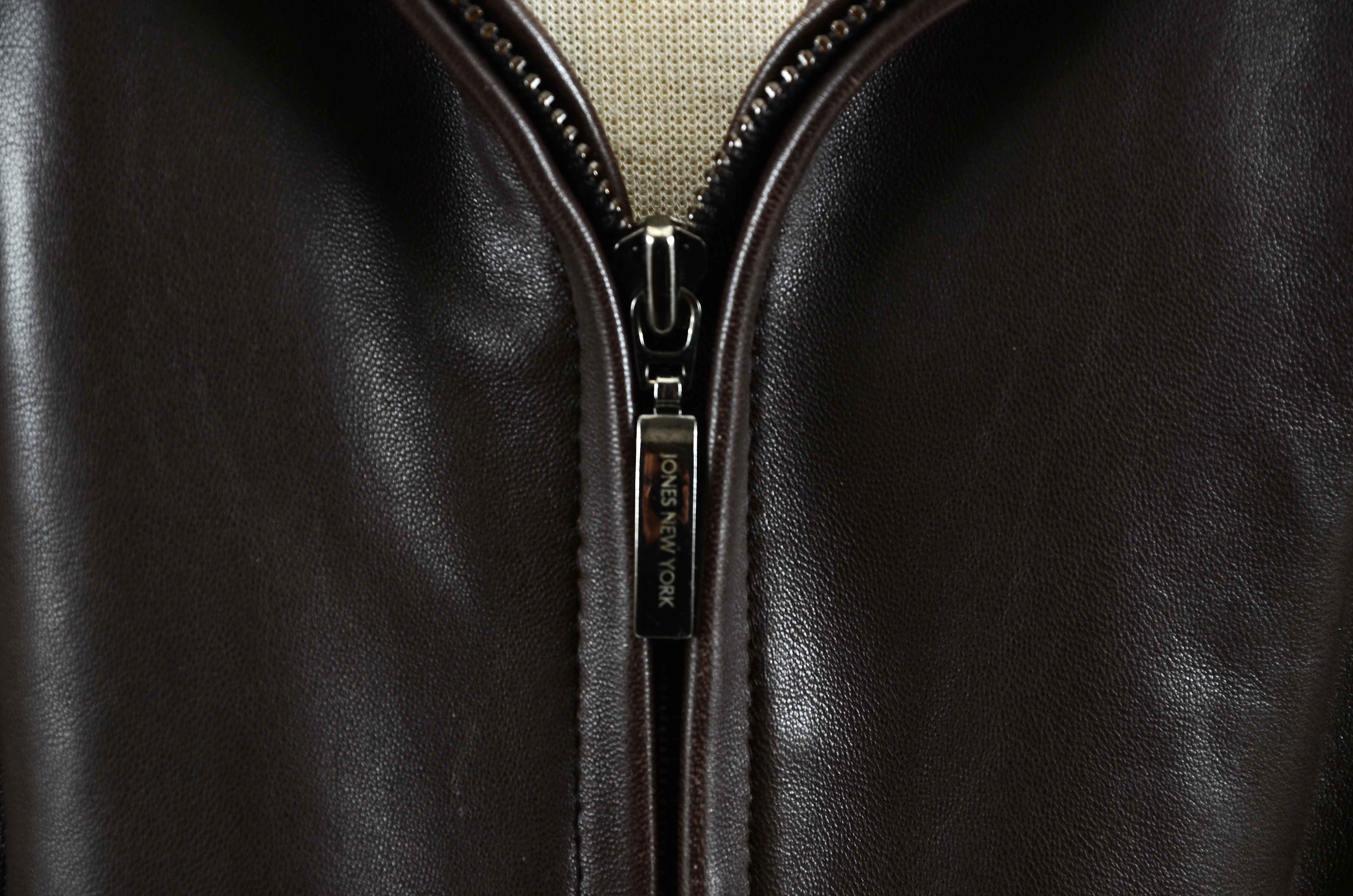 Jones New York Leather Jacket