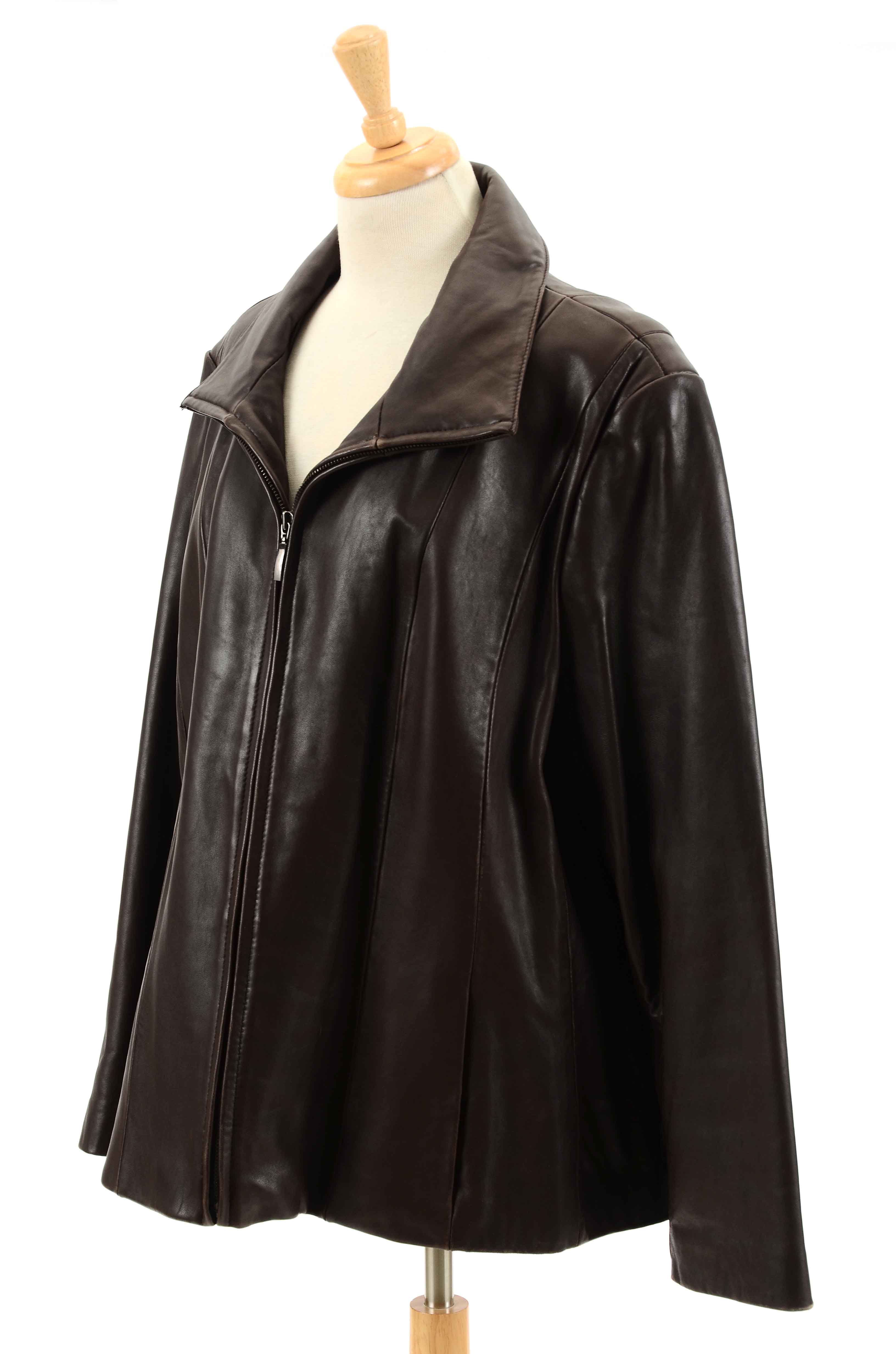 Jones New York Leather Jacket