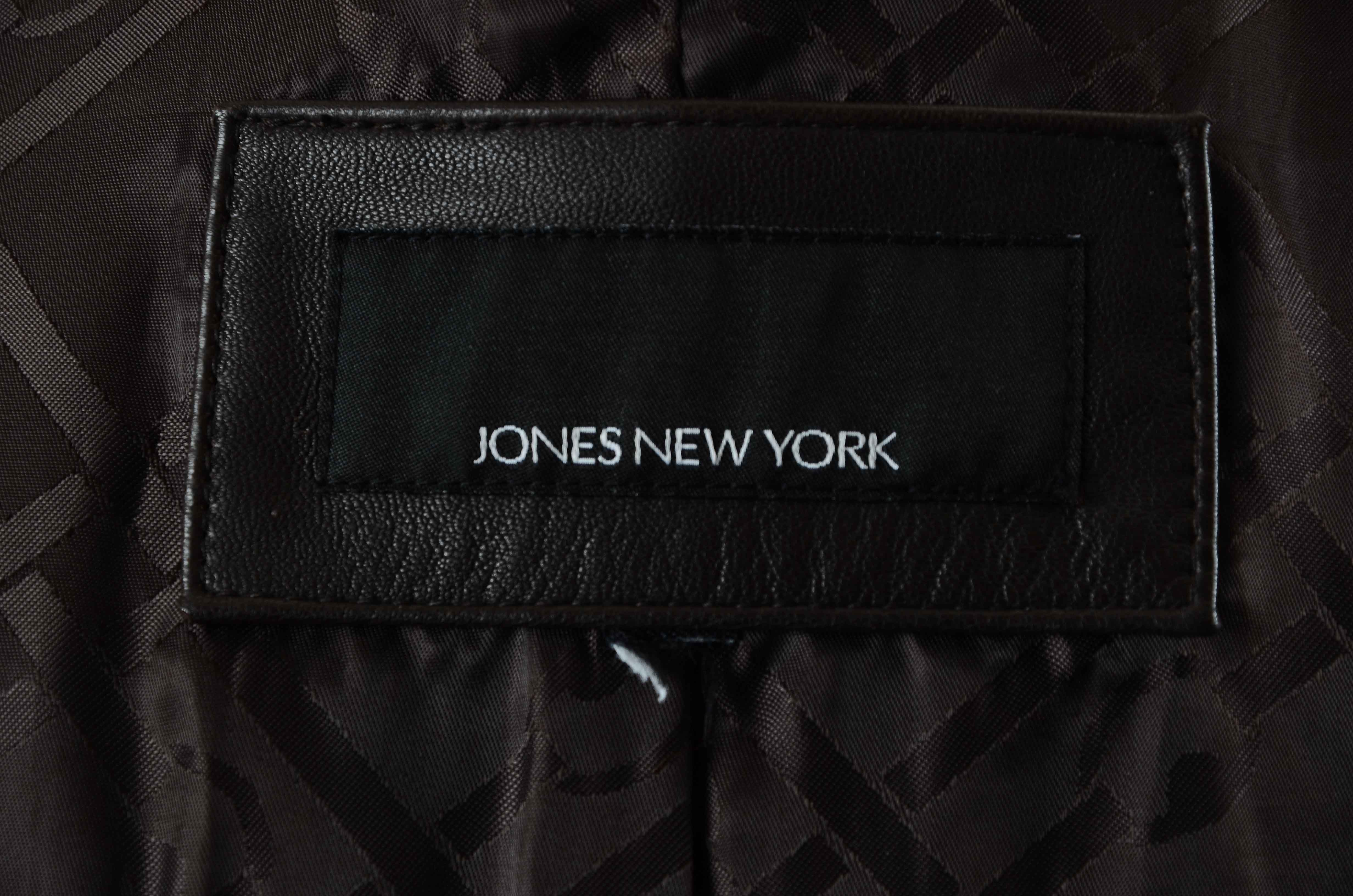 Jones New York Leather Jacket