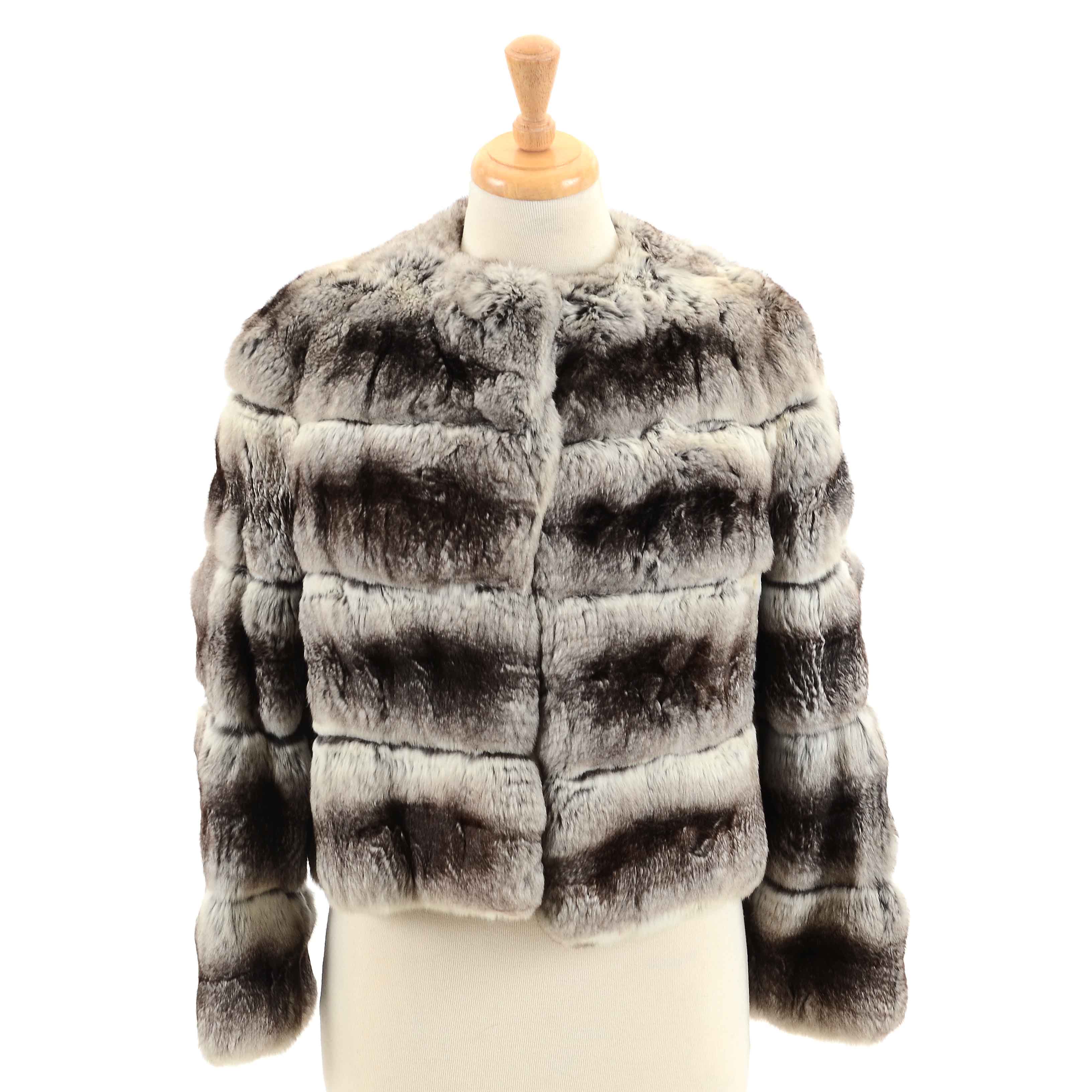 Women's Vintage Chinchilla Fur Coat