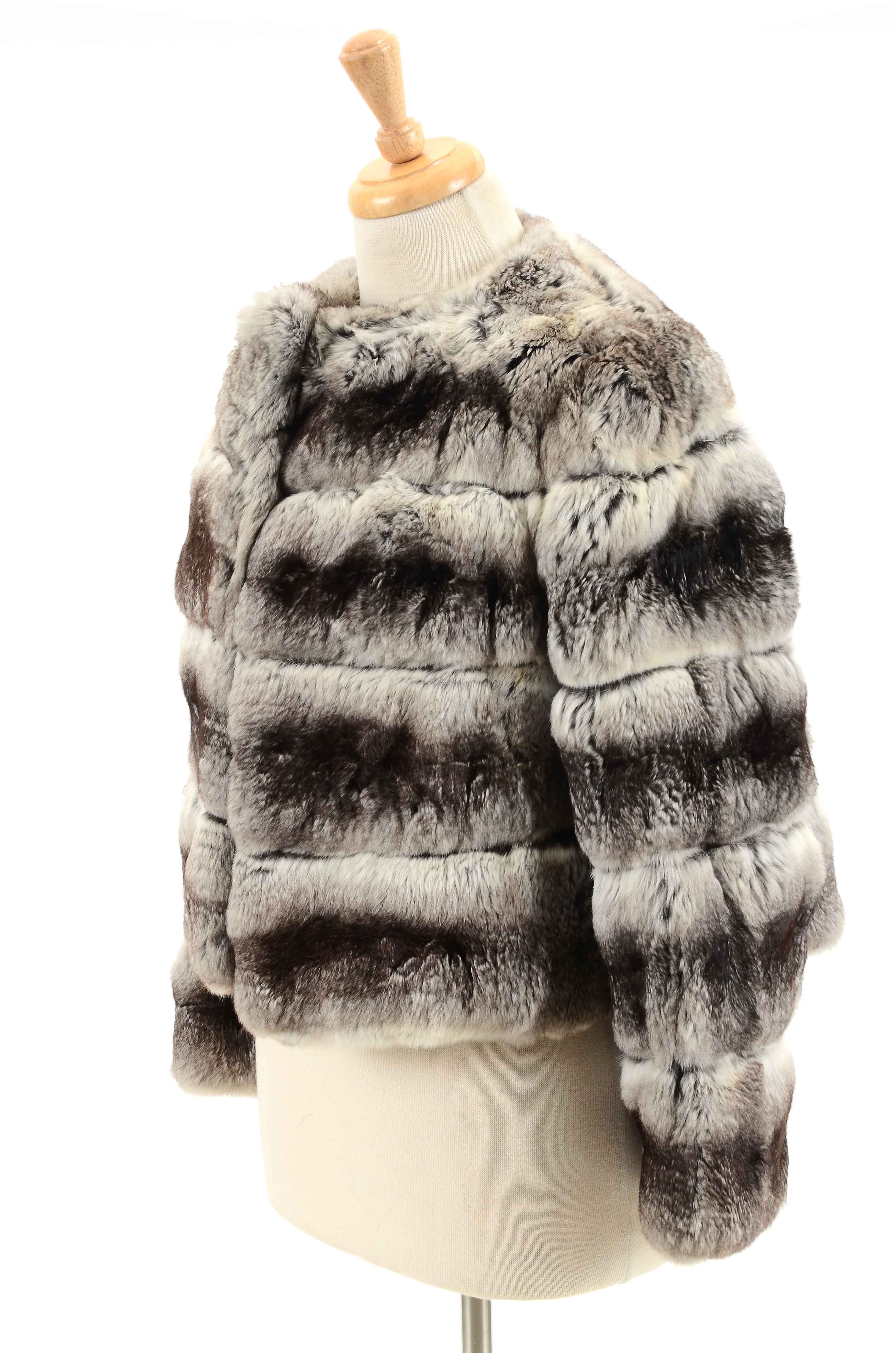 Women's Vintage Chinchilla Fur Coat