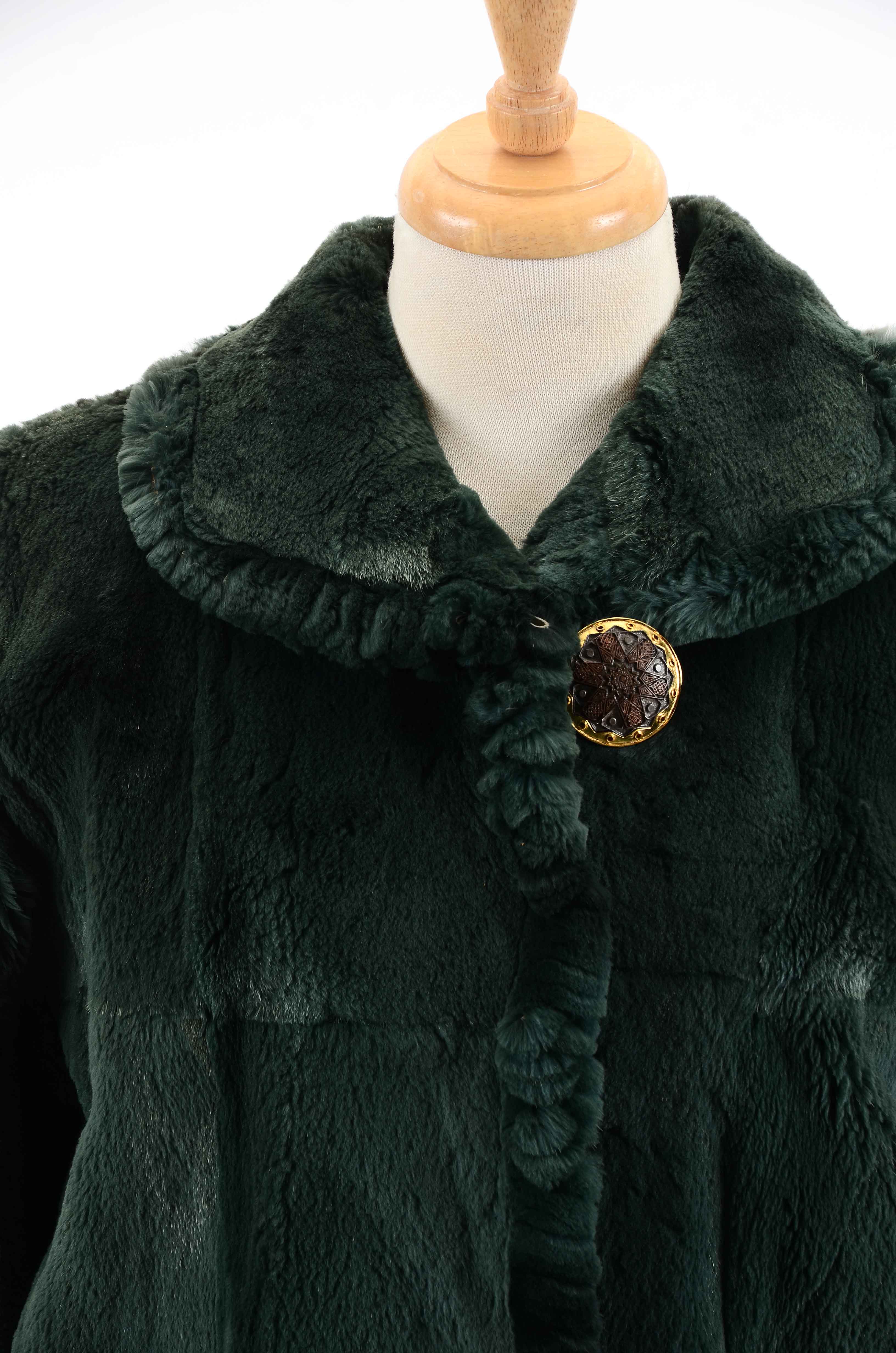 Vintage Zuki Dyed Sheared Beaver Coat