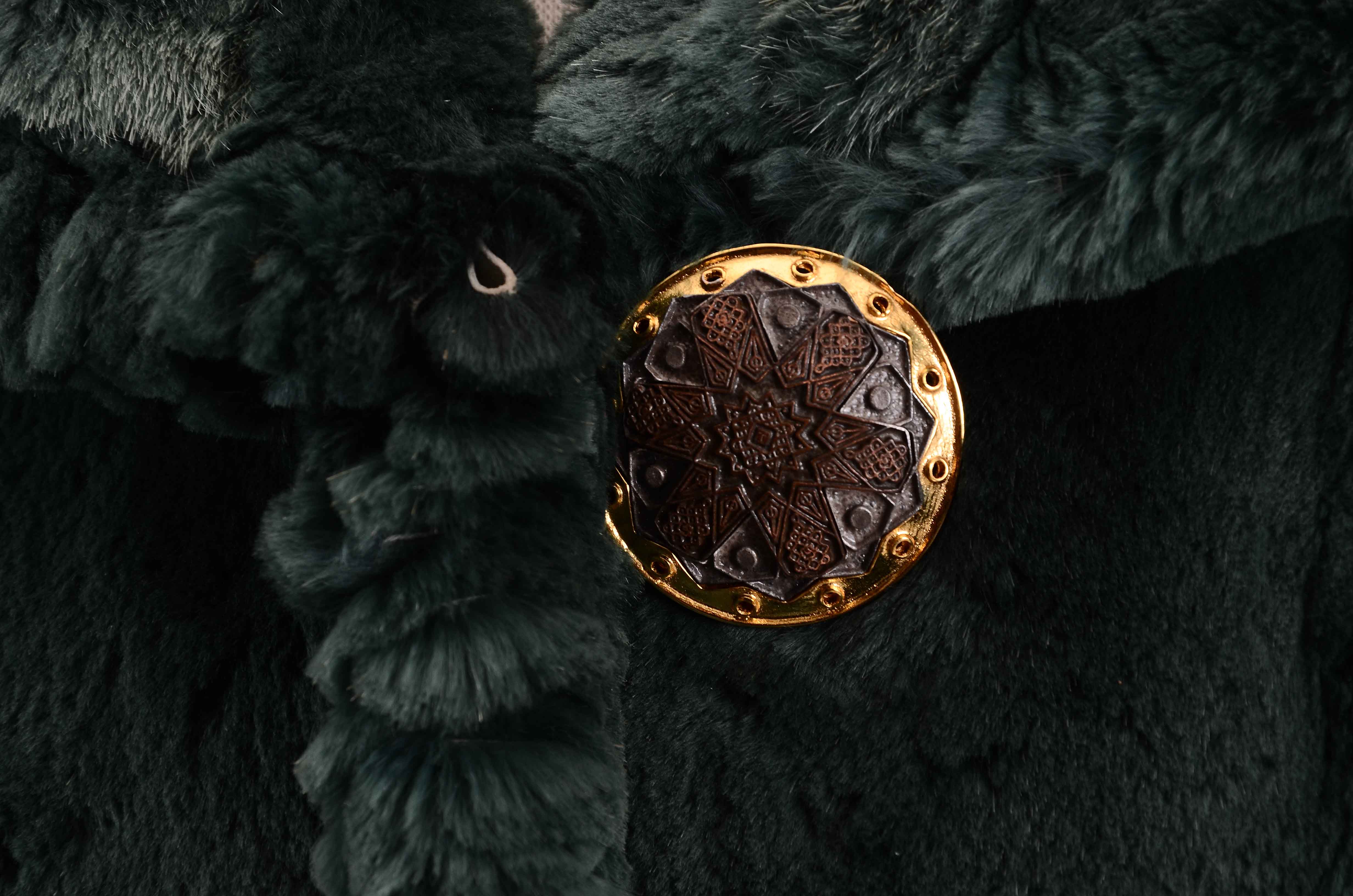 Vintage Zuki Dyed Sheared Beaver Coat