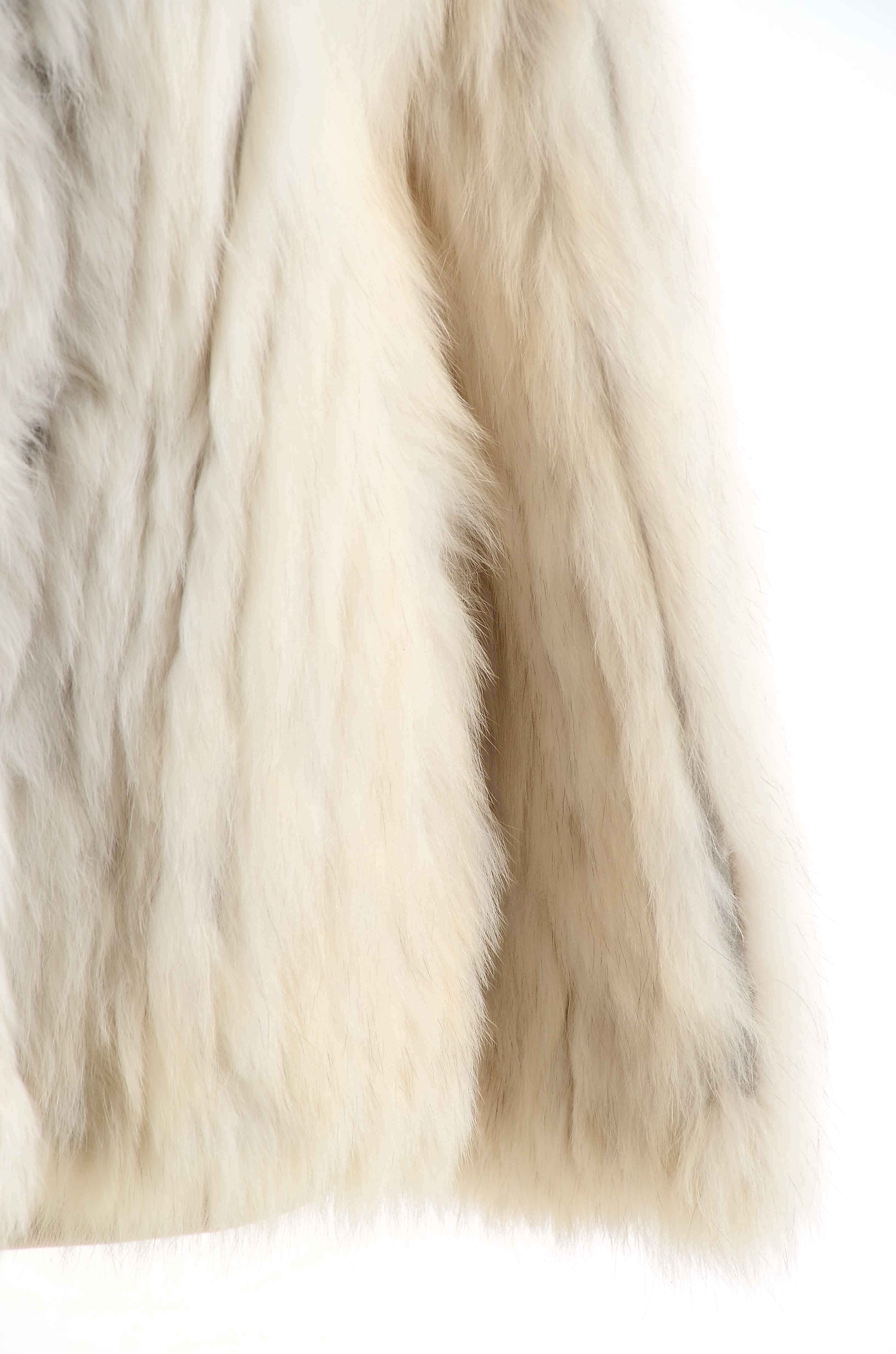 Golden Fox Fur Coat