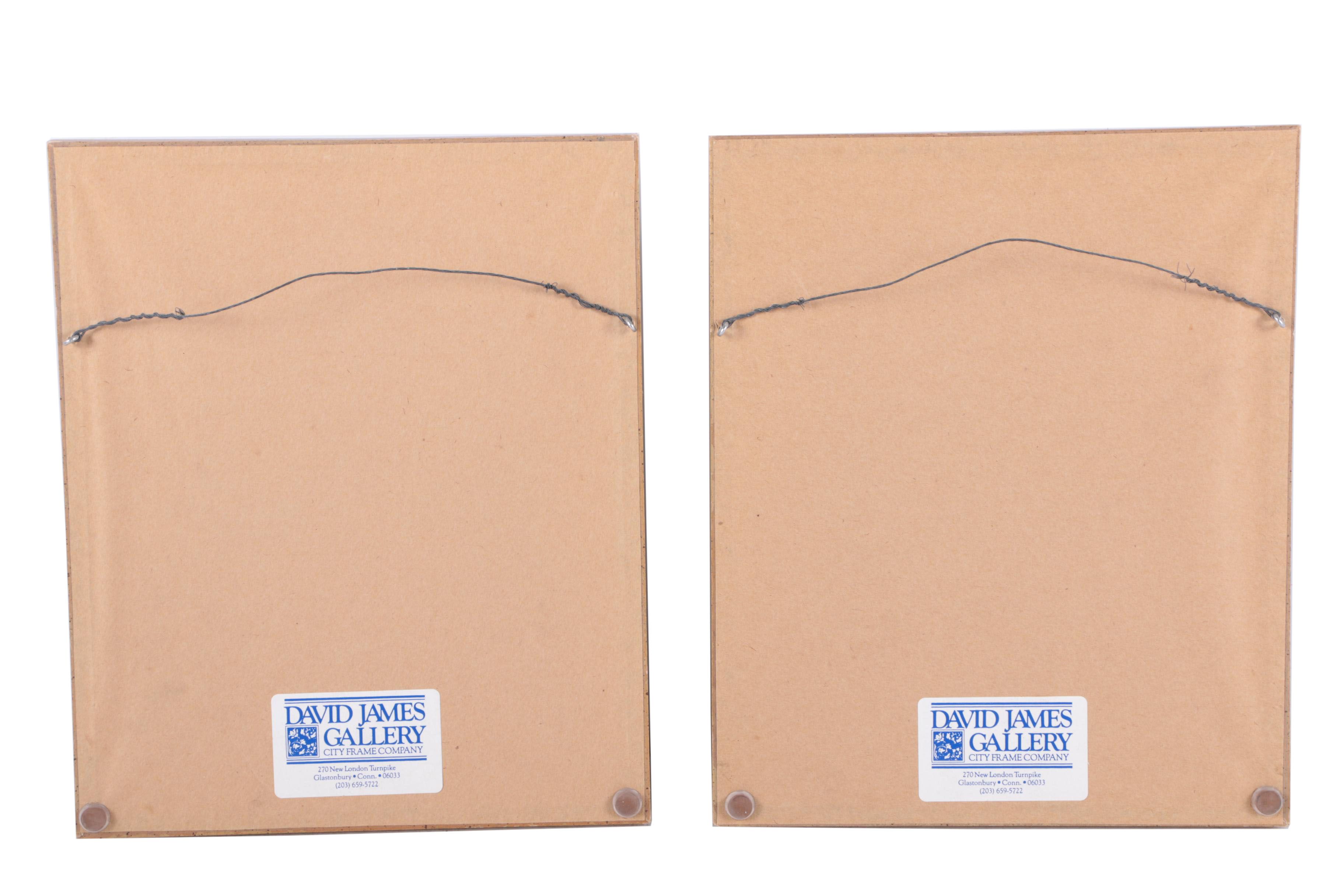 Ink Drawings of Buildings