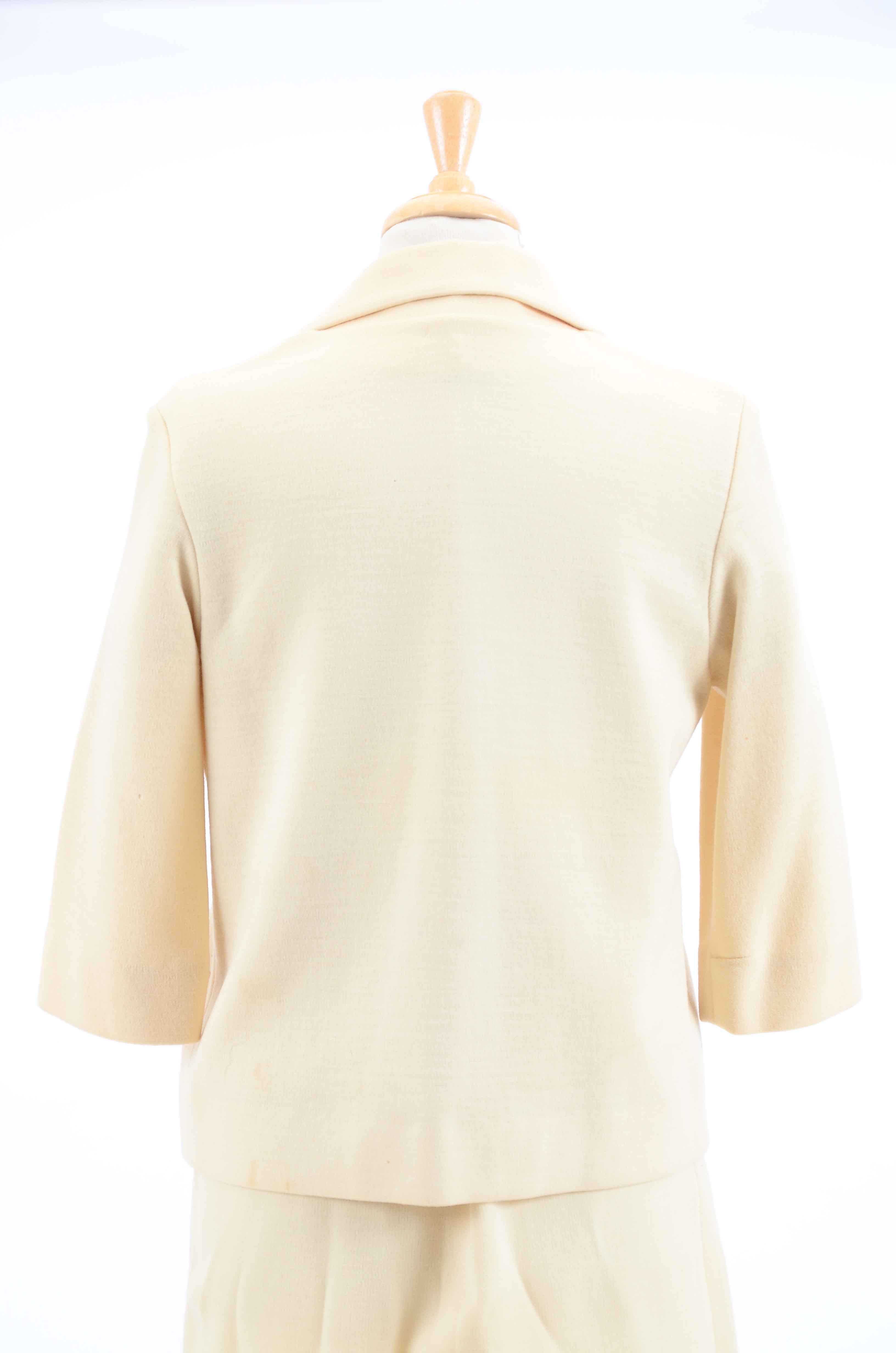 Vintage 1960's Wool Skirt Suit