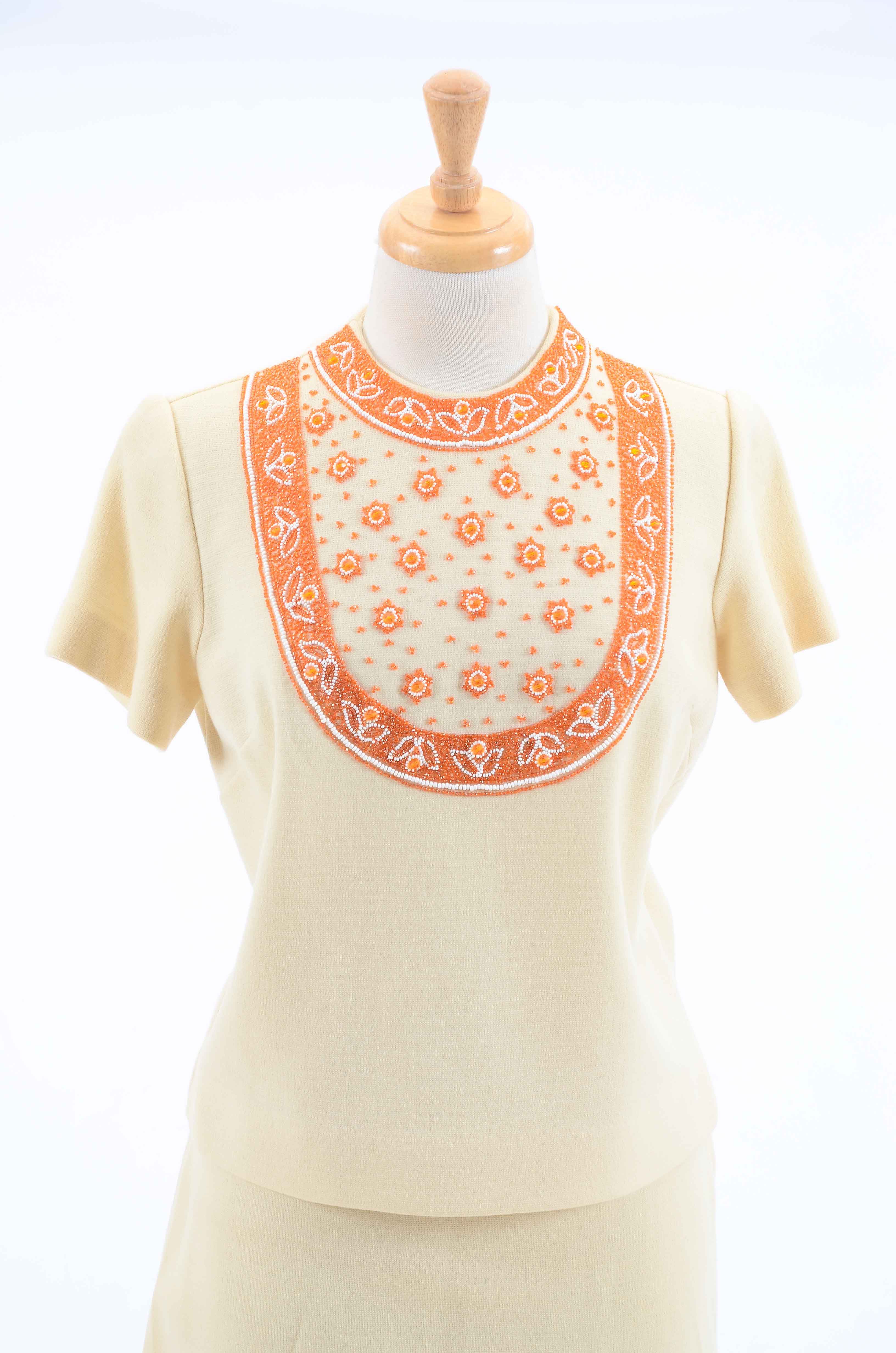 Vintage 1960's Wool Skirt Suit