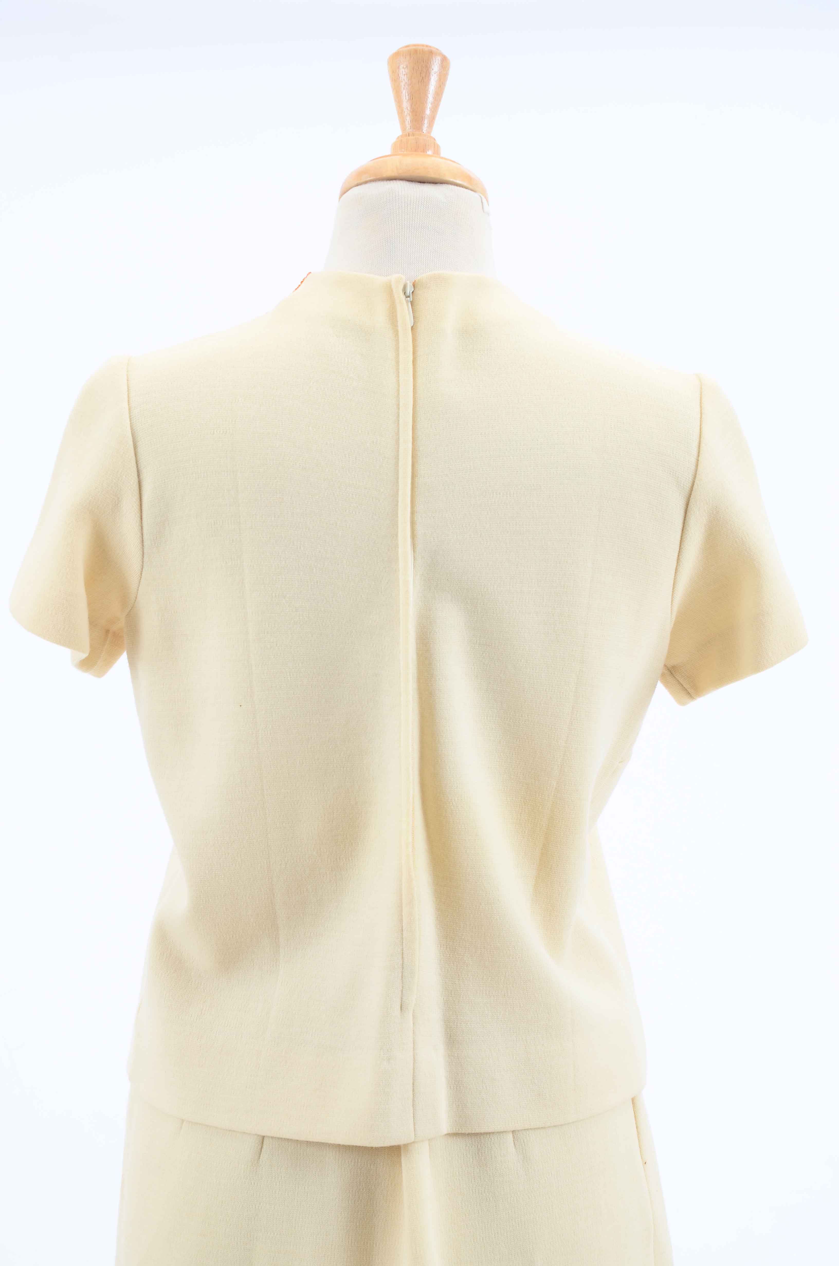 Vintage 1960's Wool Skirt Suit