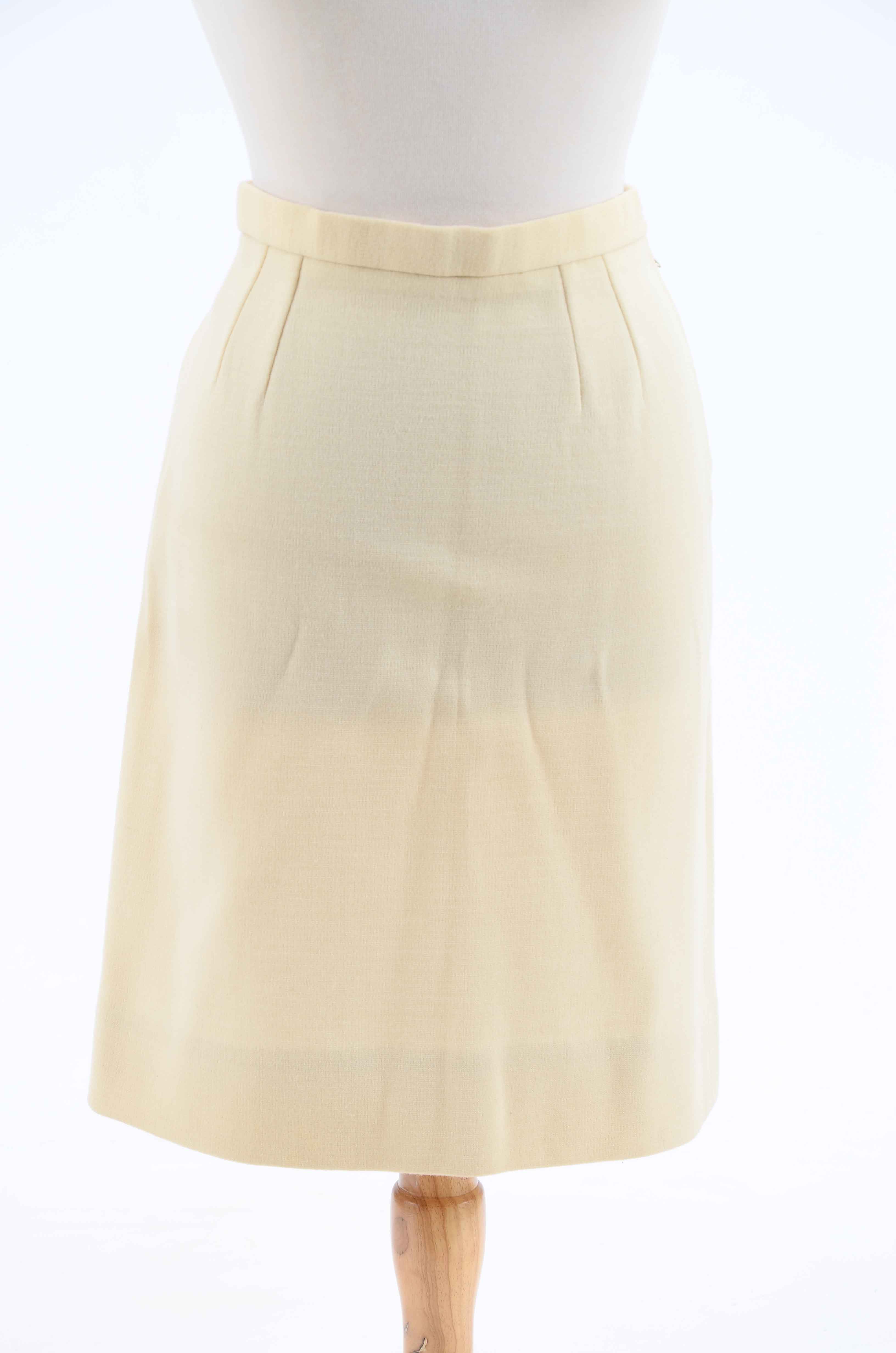 Vintage 1960's Wool Skirt Suit